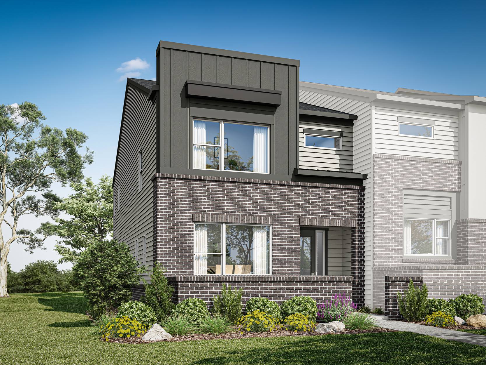 Townes at NoVi | Sampson:Exterior Style A