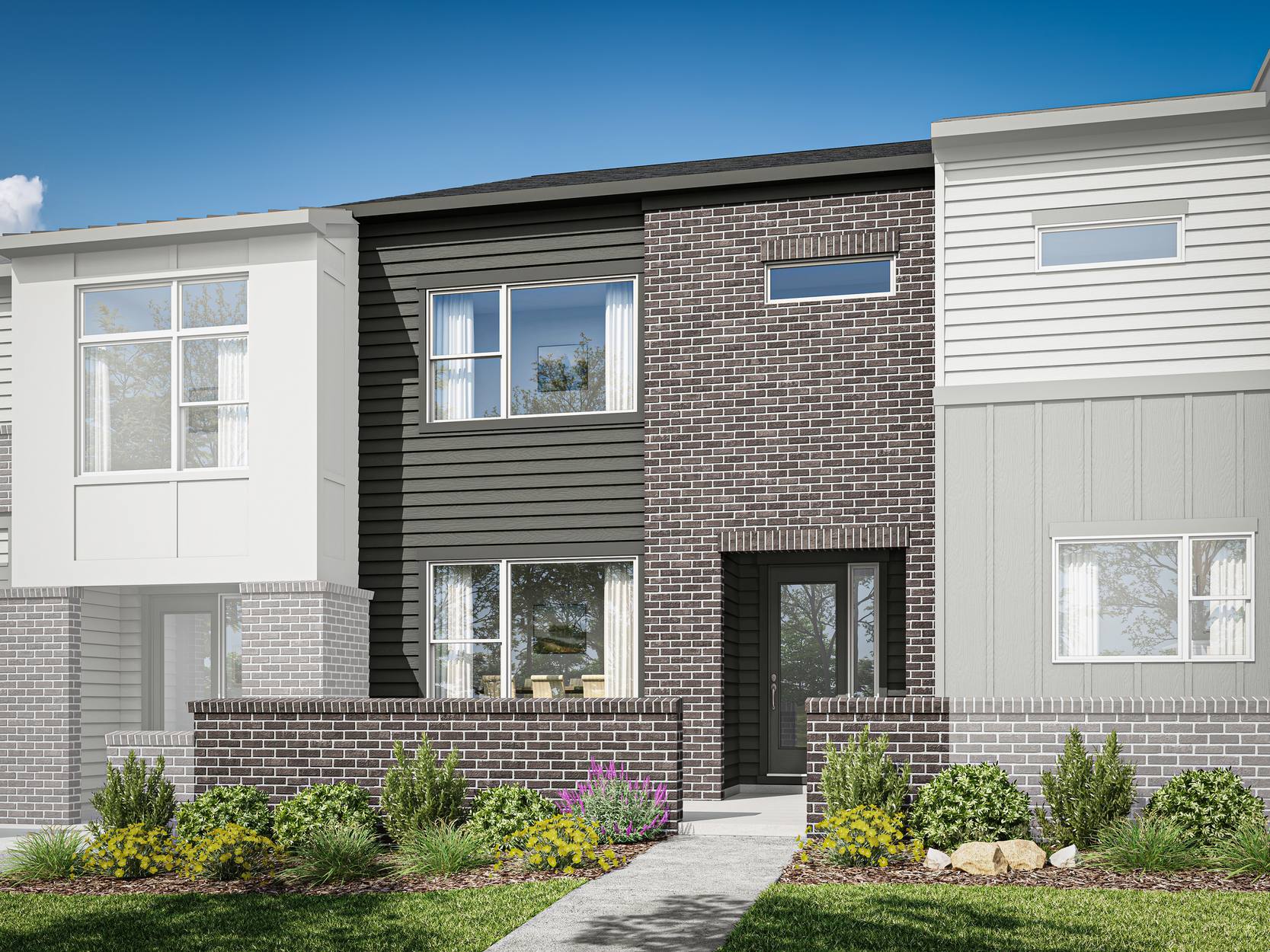 Townes at NoVi | Sampson:Exterior Style B