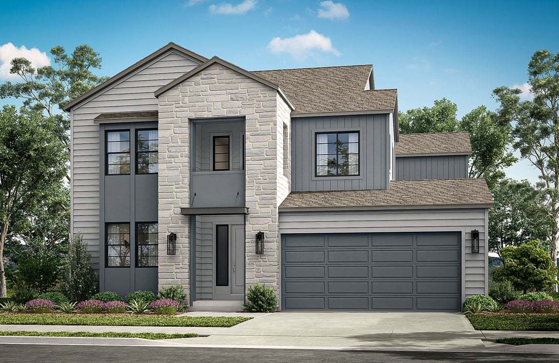 Discover Collection | Plan 3:Exterior Style A | Color Scheme 3