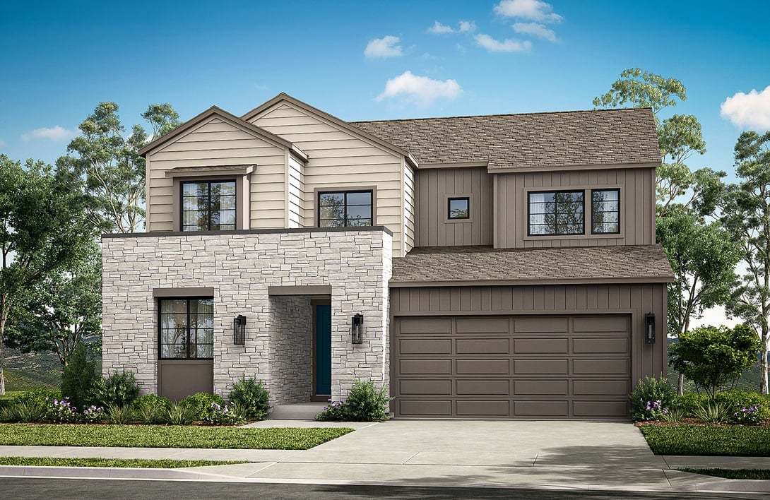 Discover Collection | Plan 2:Exterior Style A | Color Scheme 1