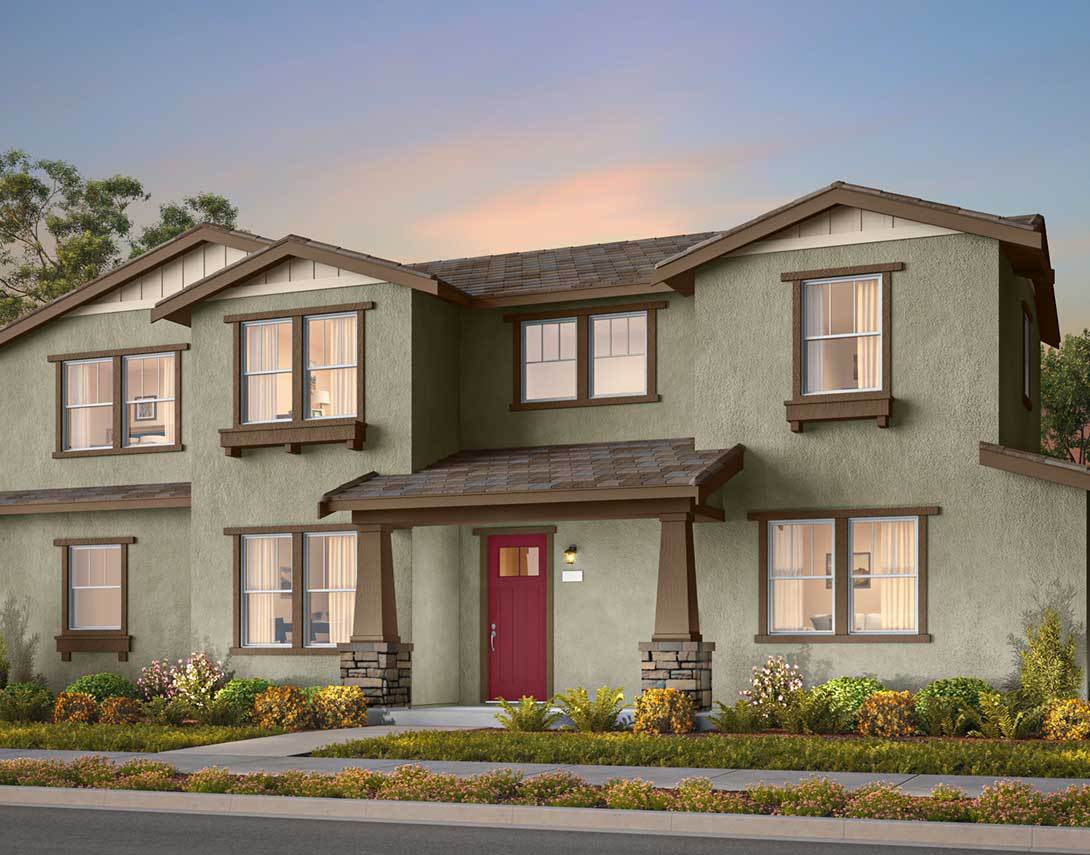 4A - Modern Craftsman:Swirl at One Lake