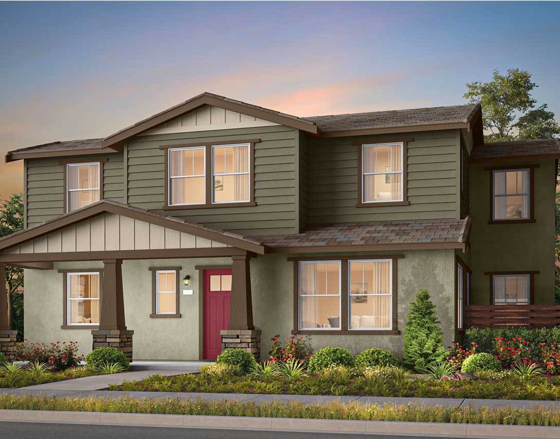 2A - Modern Craftsman:Swirl at One Lake