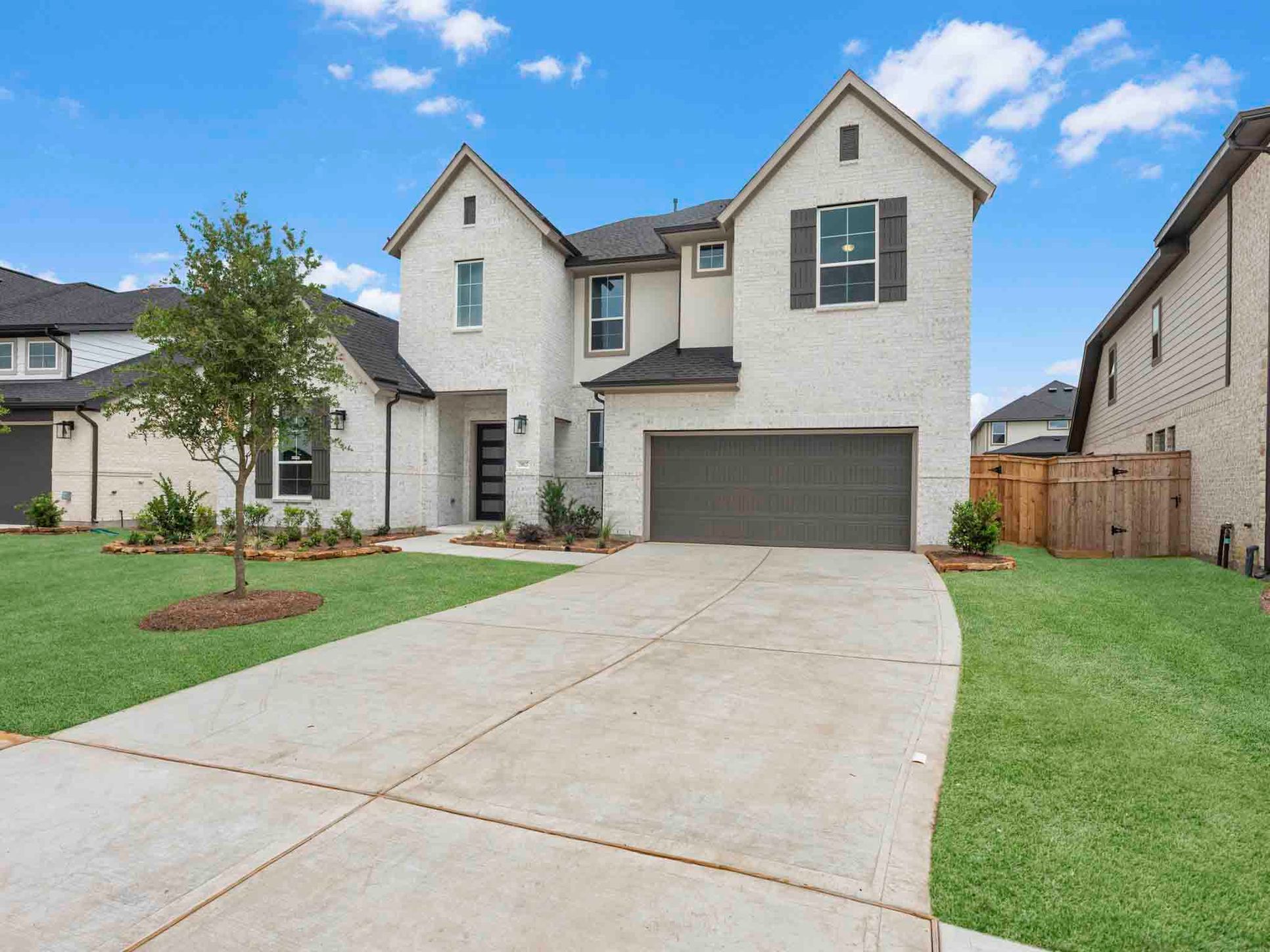 Cross Creek Ranch 60':Windsor Plan | 29627 Highland Meadow Drive | Elevation A