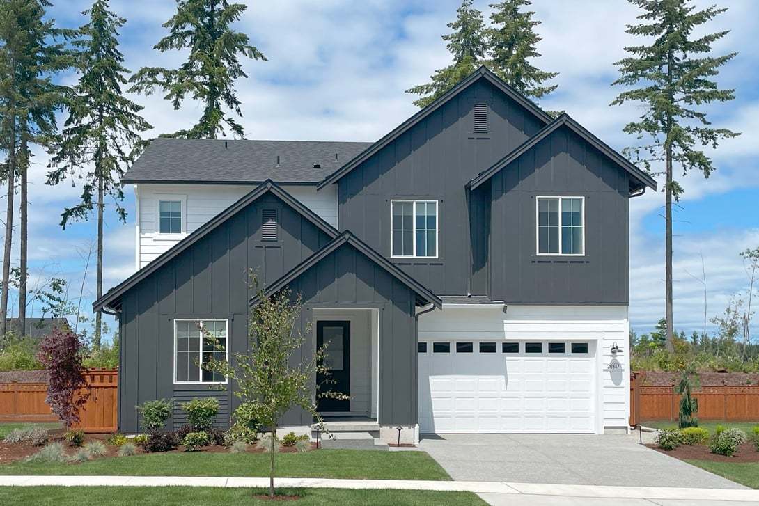 Plan A-300 Model Home:Exterior Style E