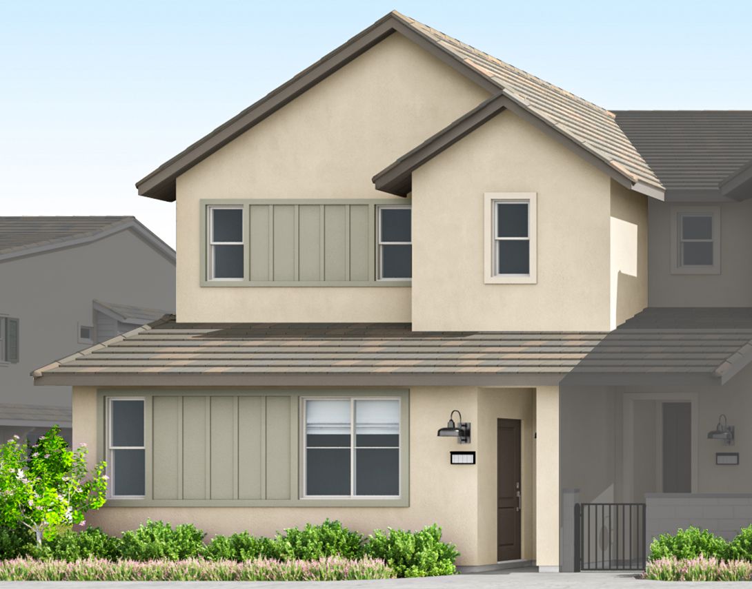 Tilden Plan 4A Exterior Style B:Transitional Farmhouse-Bldg 62