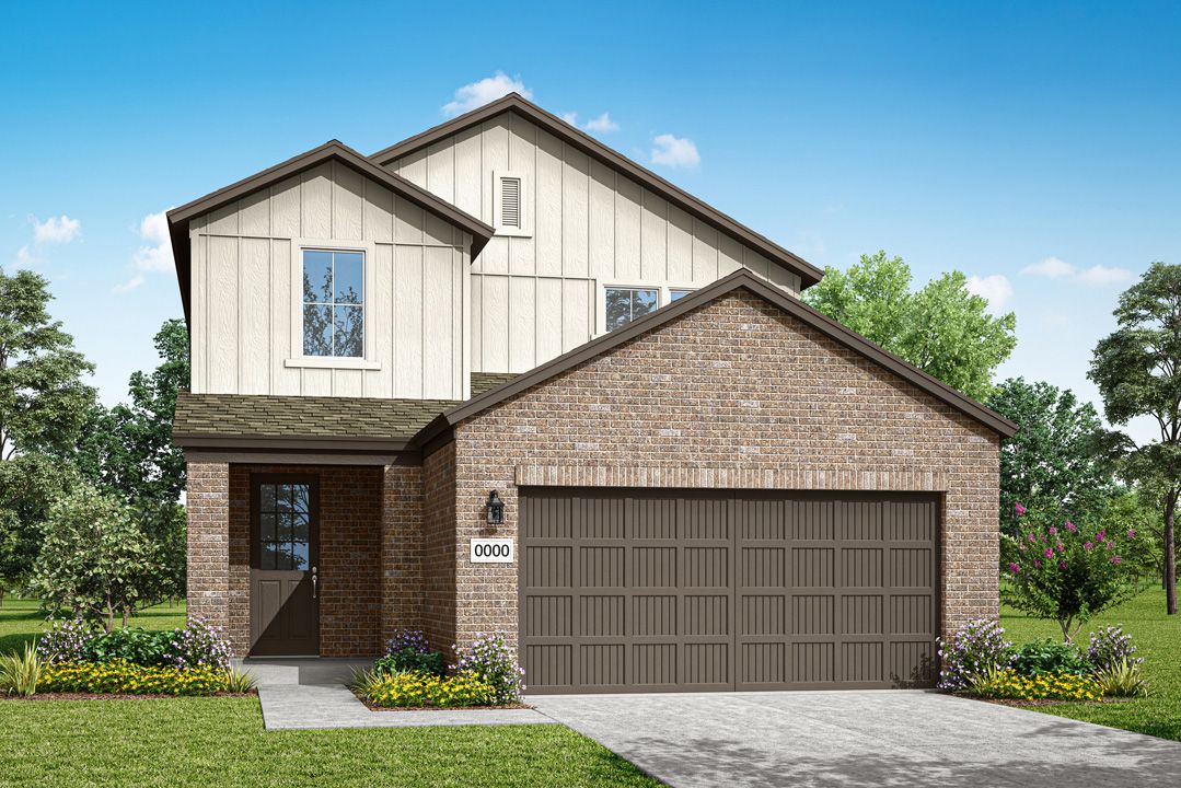 Fieldstone Home Design:Exterior Style B