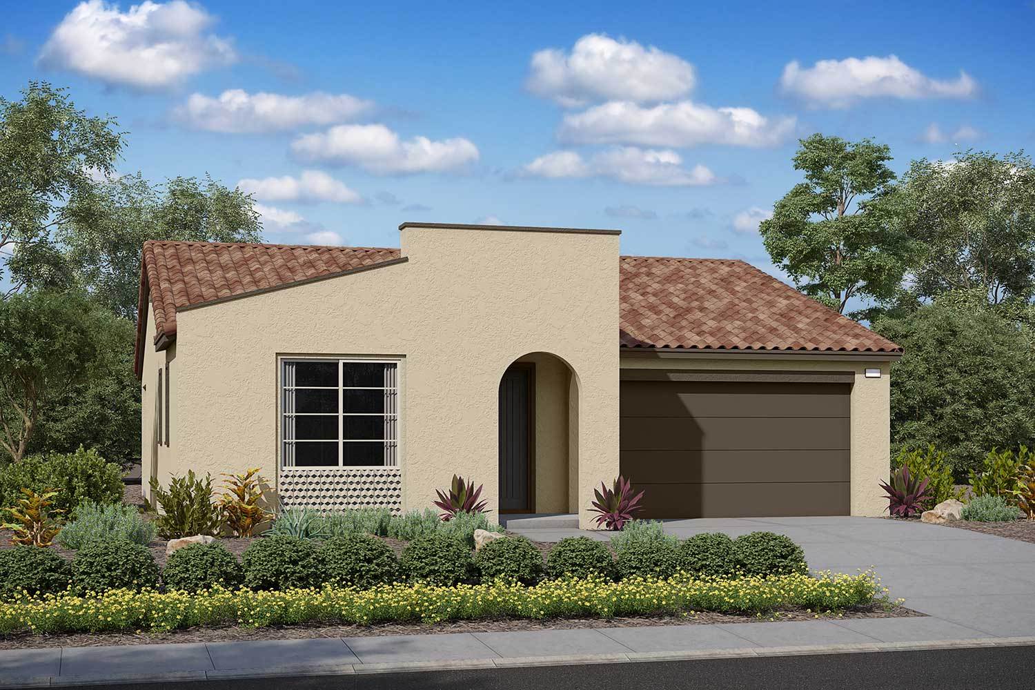 Vita at Altis - Plan 1:Modern Spanish Elevation