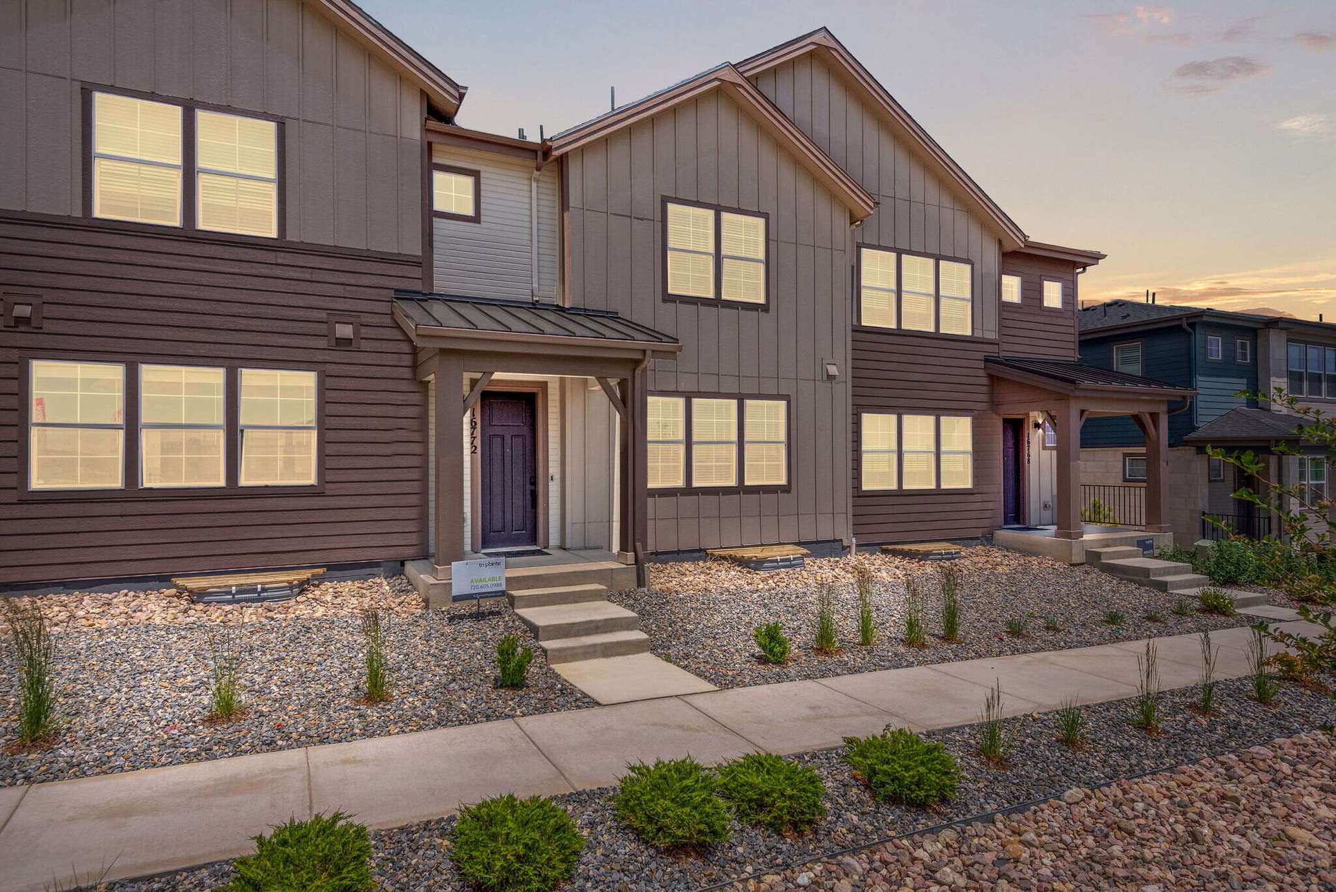 16772 W 93rd Place:Modern Farmhouse style exterior