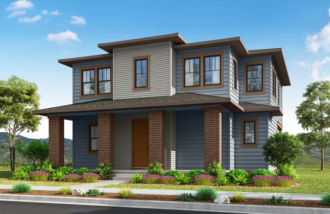Polaris Plan 2 - Horizon:Exterior Style A | Color Scheme 1