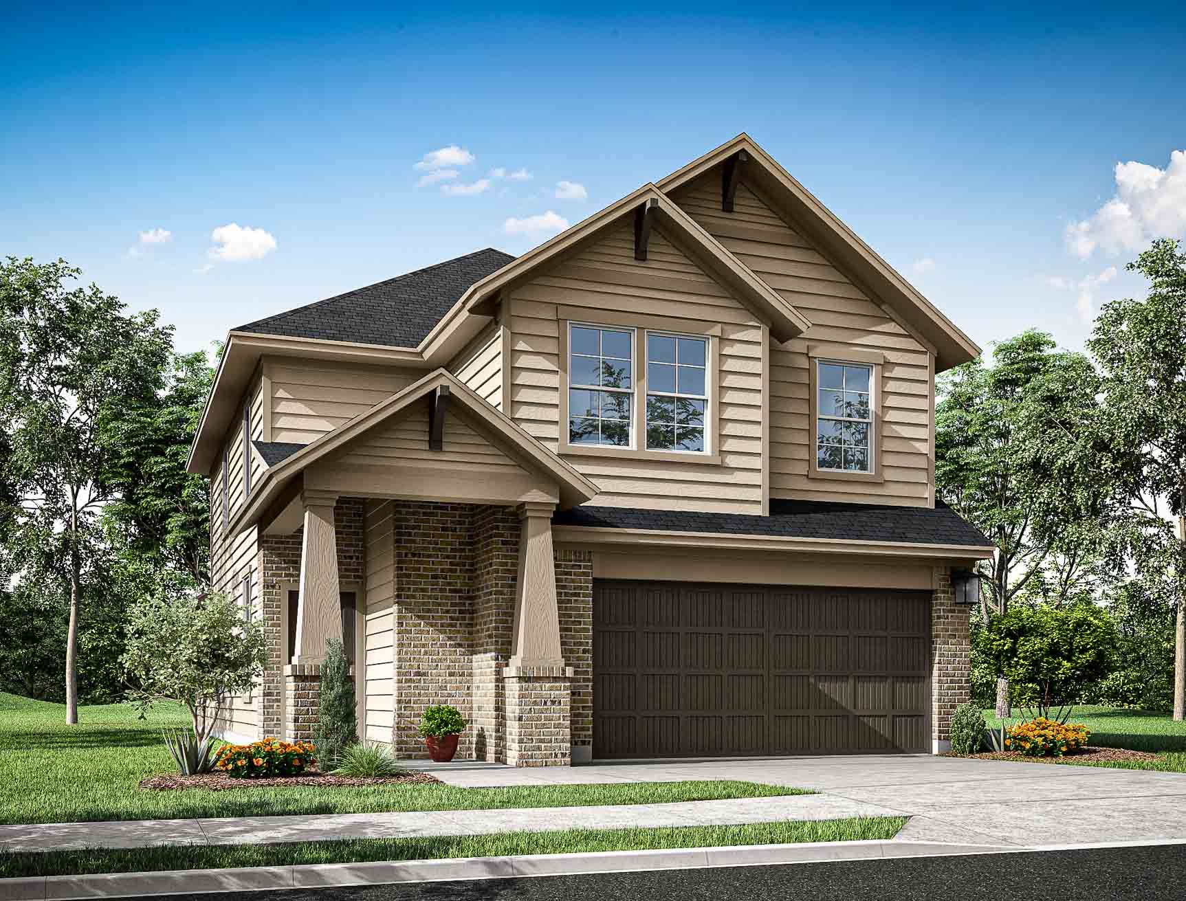 The Ridge at Mason Woods:Representative Only | Barton Plan | Elevation C