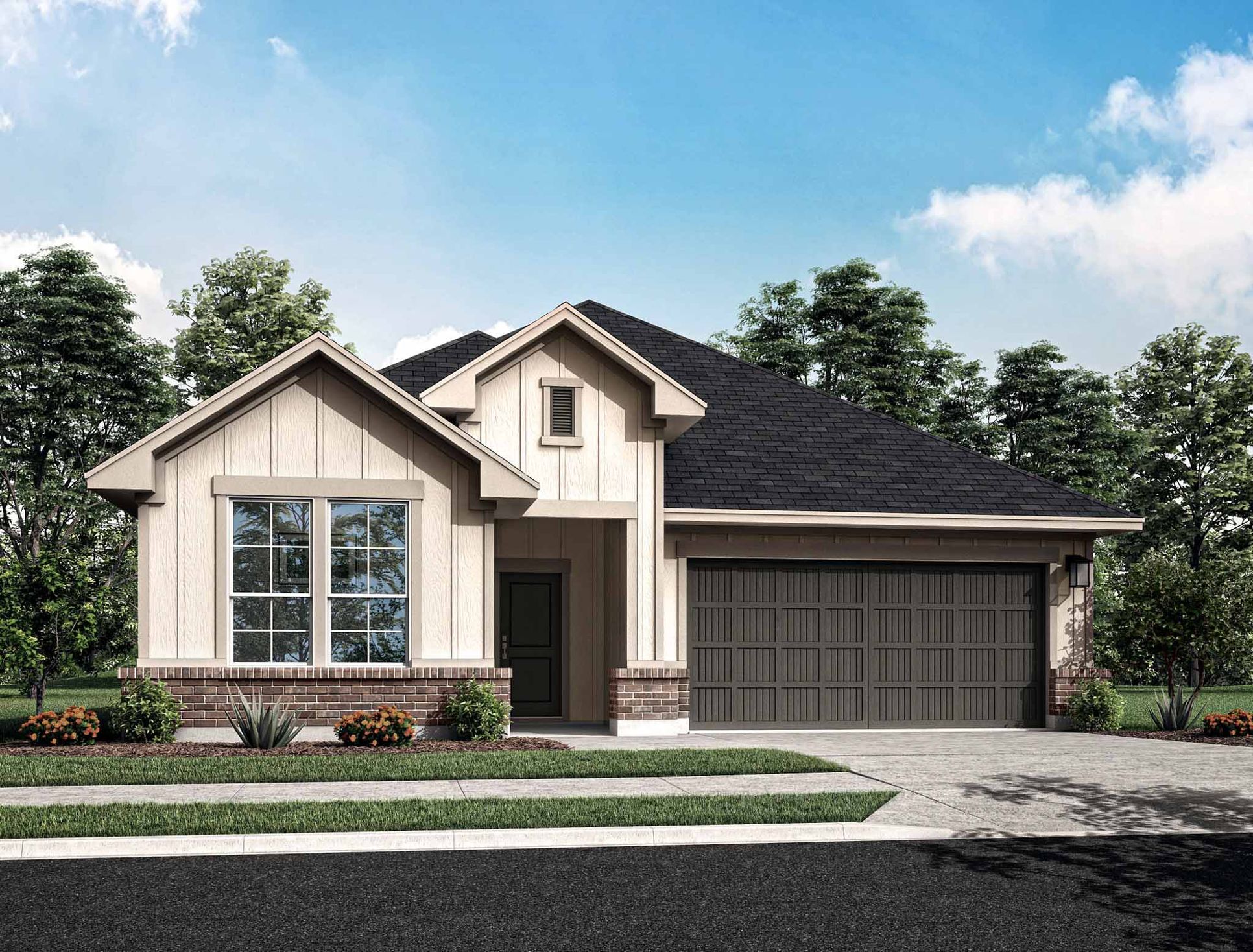 The Timbers at Mason Woods:Caprock Plan | Elevation B