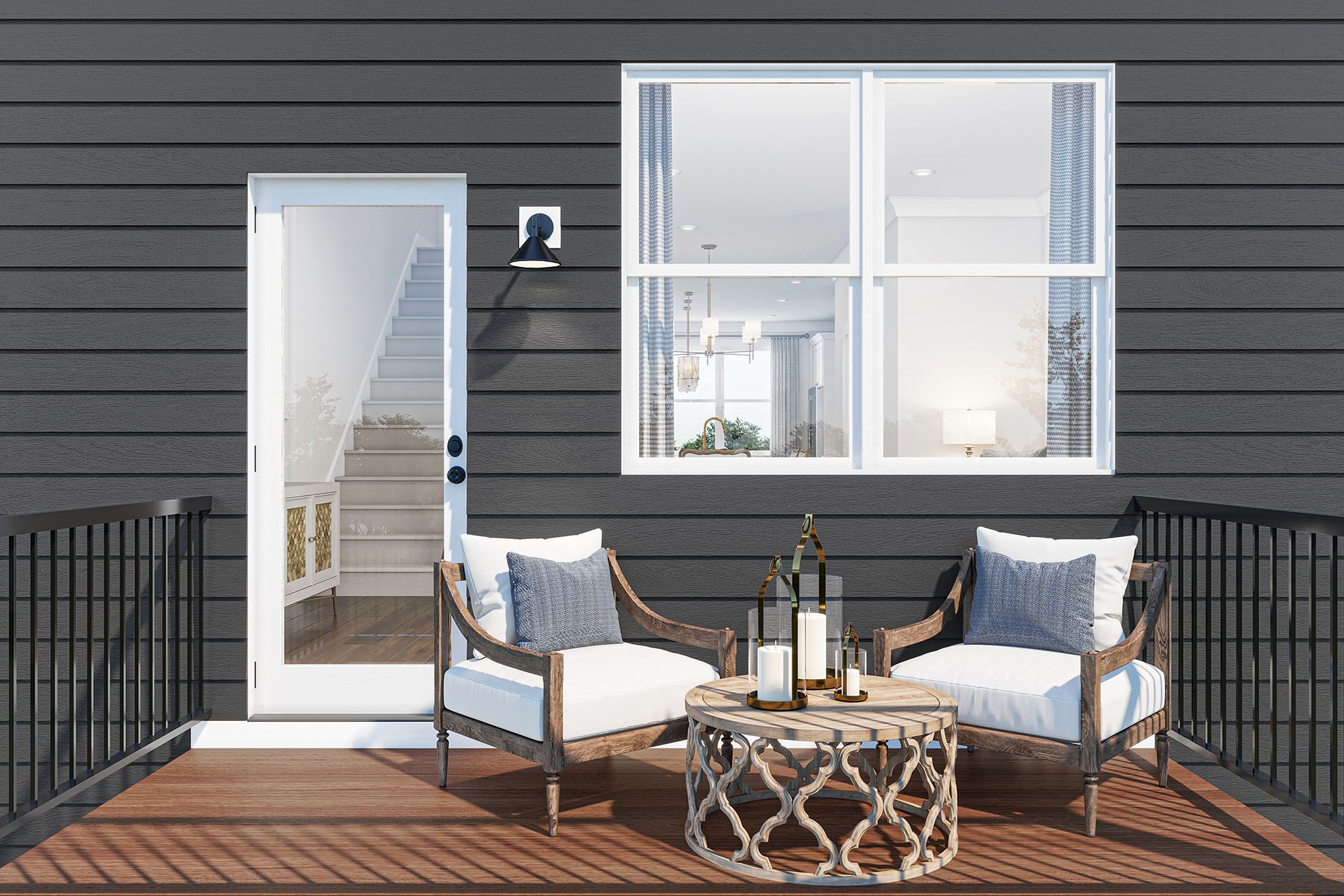 Context at Oakhurst | The Lennon:Outdoor Living Space