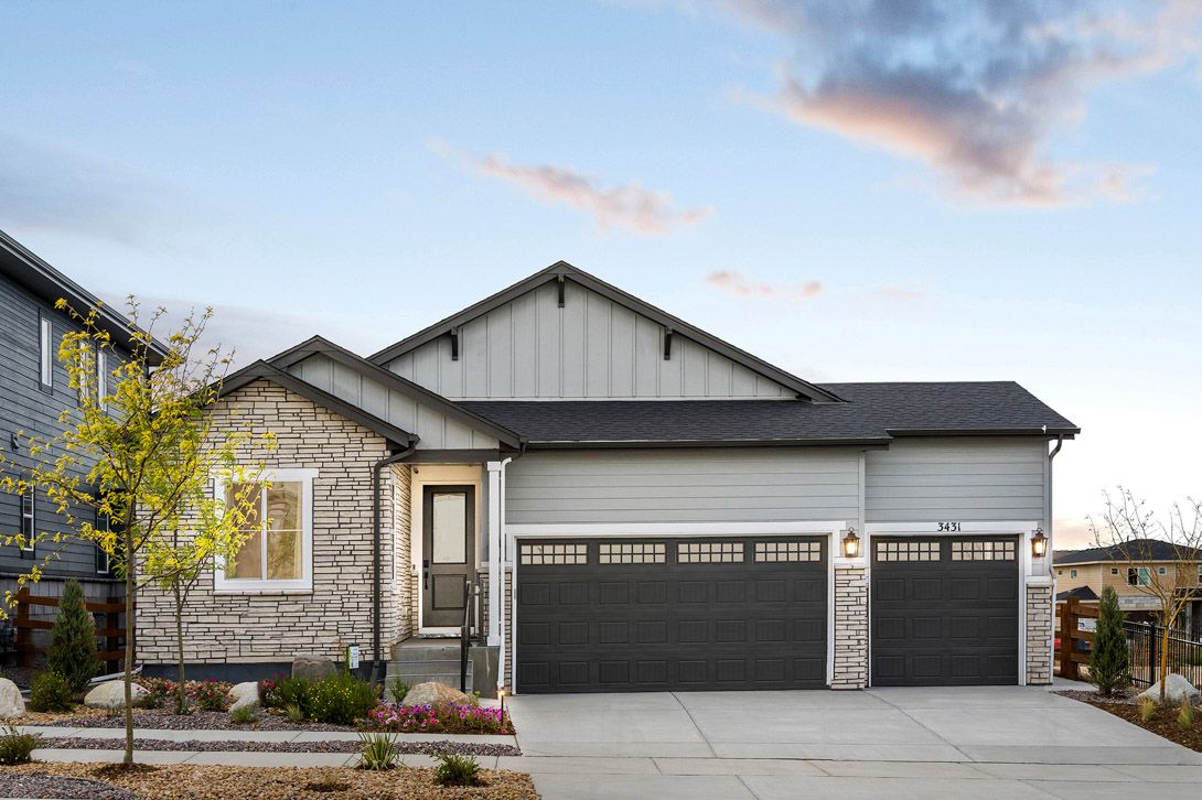 Prelude Plan 3508:Colorado Ranch Style Exterior