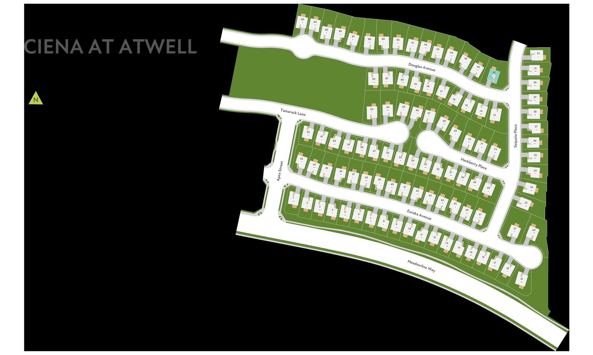 Ciena - Siteplan