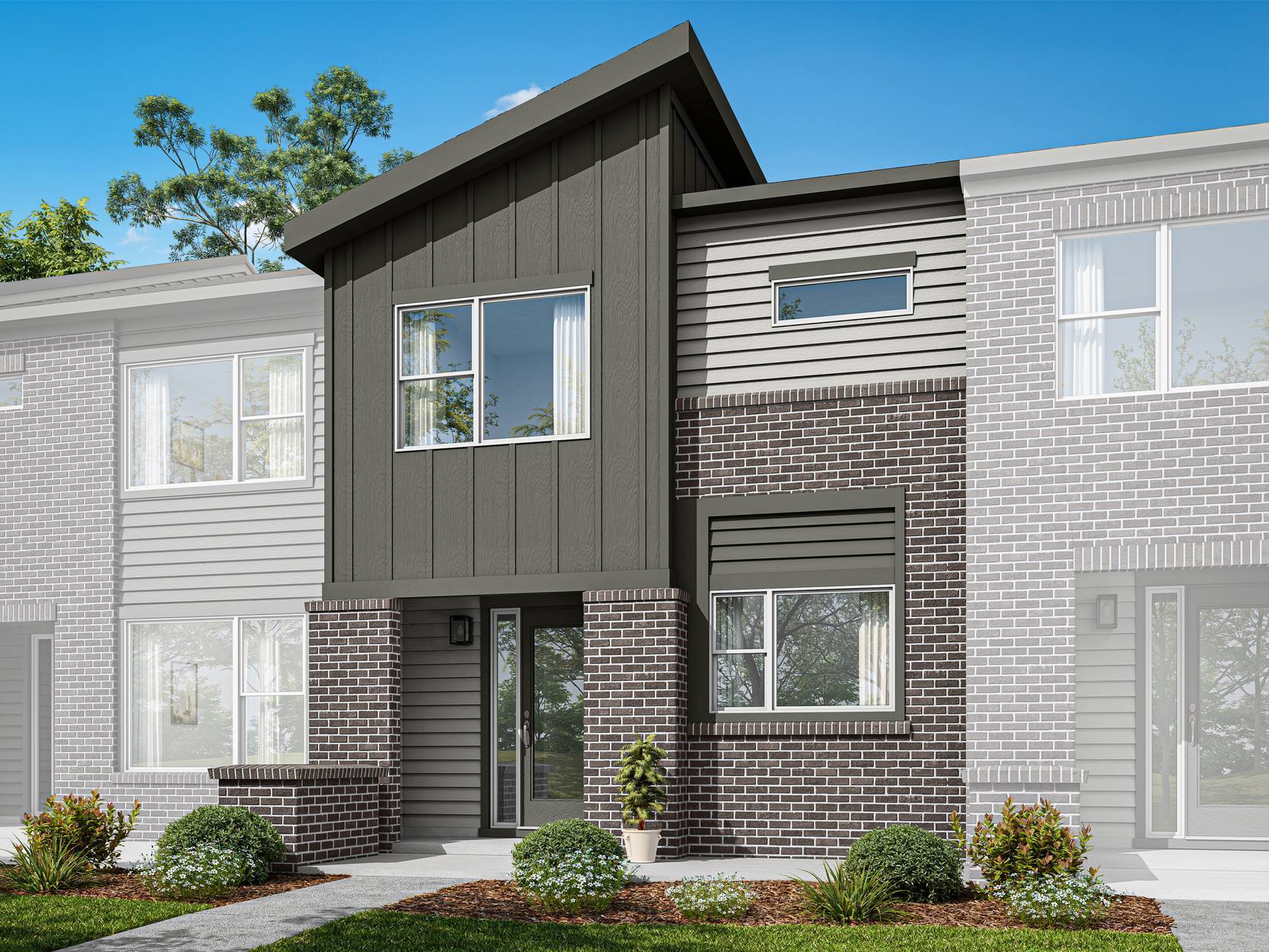 Townes at NoVi | Wilson:Exterior Style C
