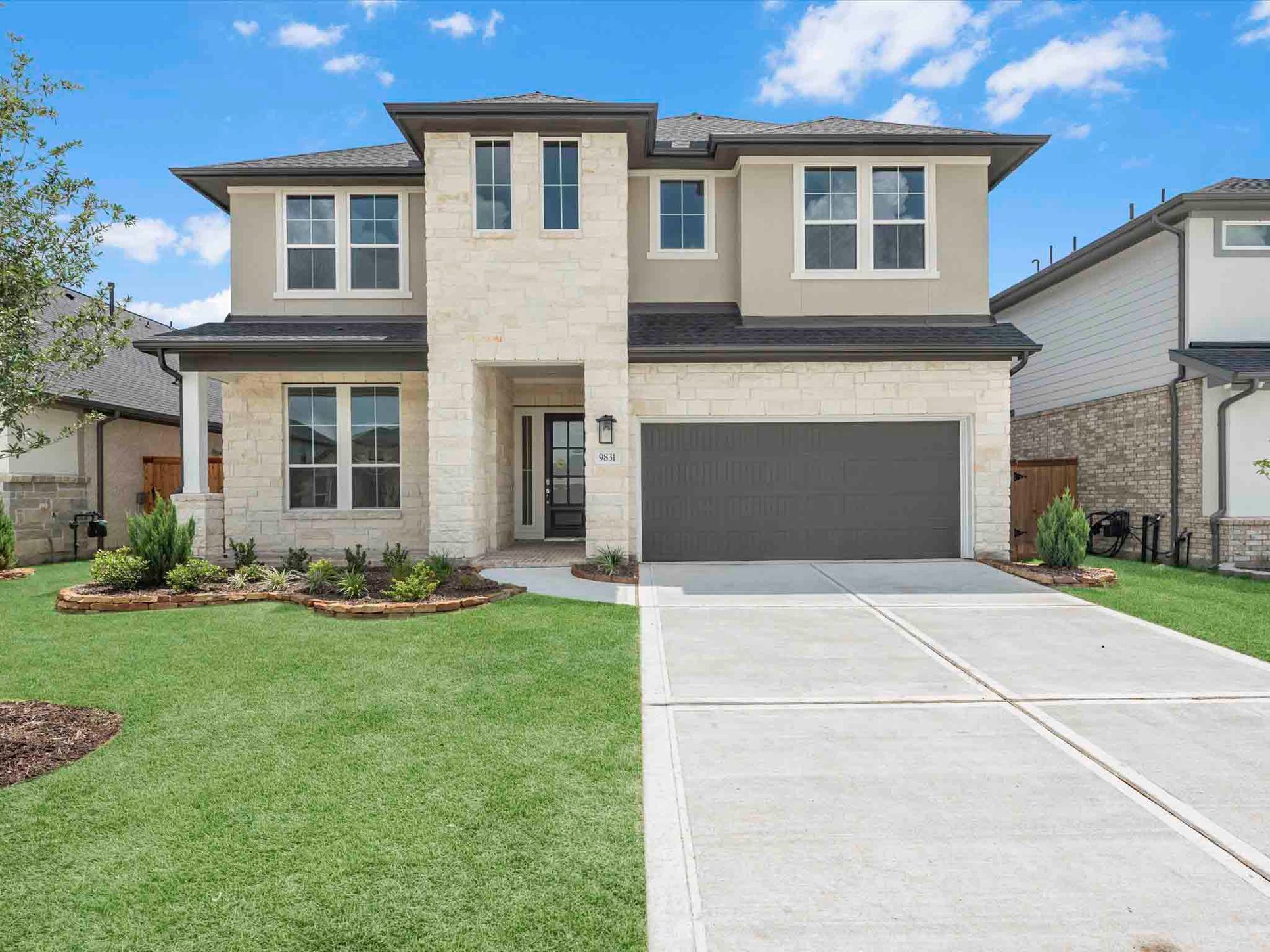 Trillium 50':Verdin Plan | 9831 Sunflower Mist Lane | Elevation T