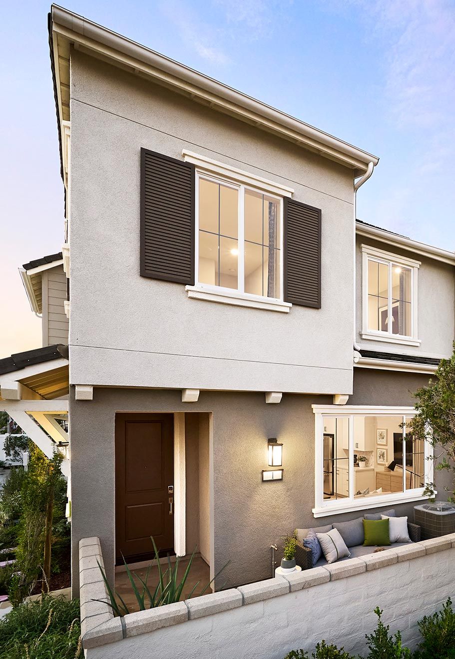 Tilden Plan 3:Model Home Exterior