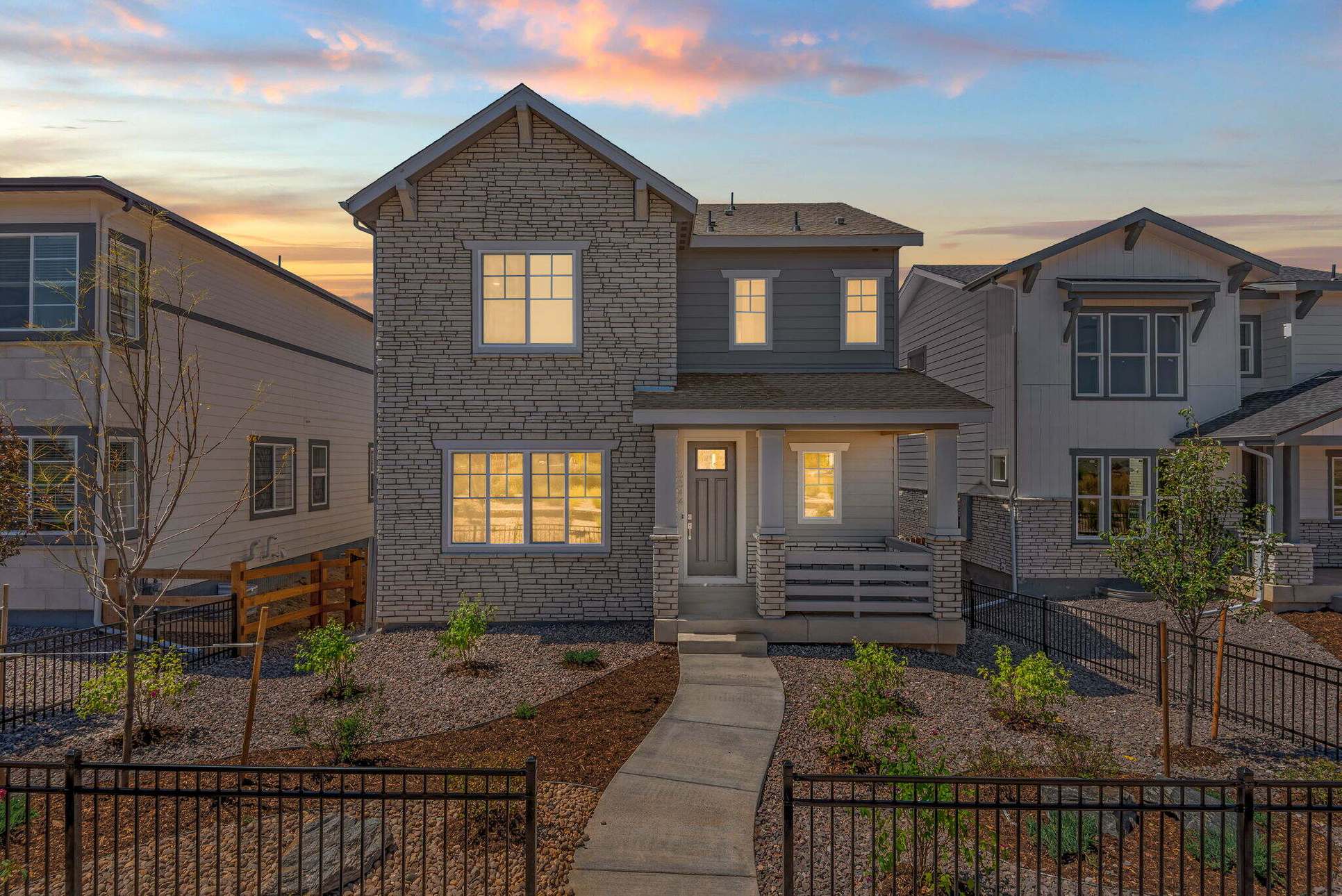 3344 N Haleyville Court:Stunning Modern Craftsman style exterior