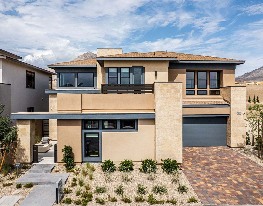 Carlisle Peak in Summerlin:Plan 3 | Exterior