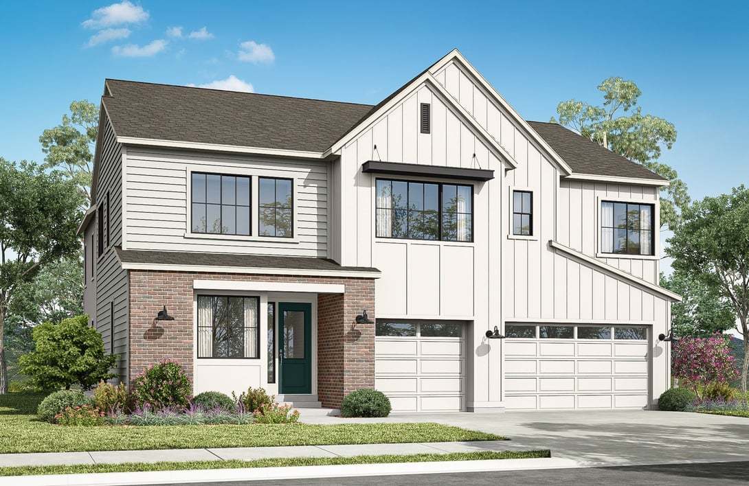 Timberline Collection | Plan 5:Exterior Style B | Color Scheme 5