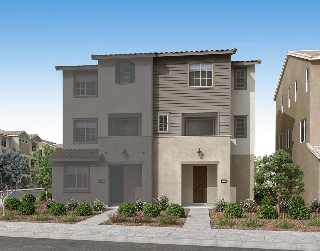 Wyatt at Bedford Plan 1R Exterior Style C:Spanish Monterey