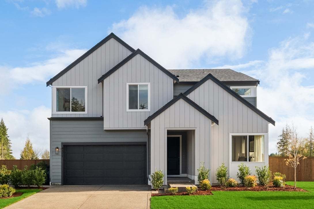 Plan A-300 Model Home:Exterior Style C
