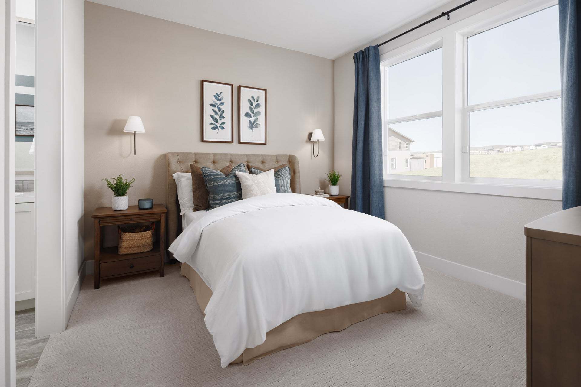 Jasmine at Francis Ranch by Trumark Homes I TH Residence 1 Model I First Floor Bedroom:Jasmine at Francis Ranch by Trumark Homes I TH Residence 1 Model I First Floor Bedroom