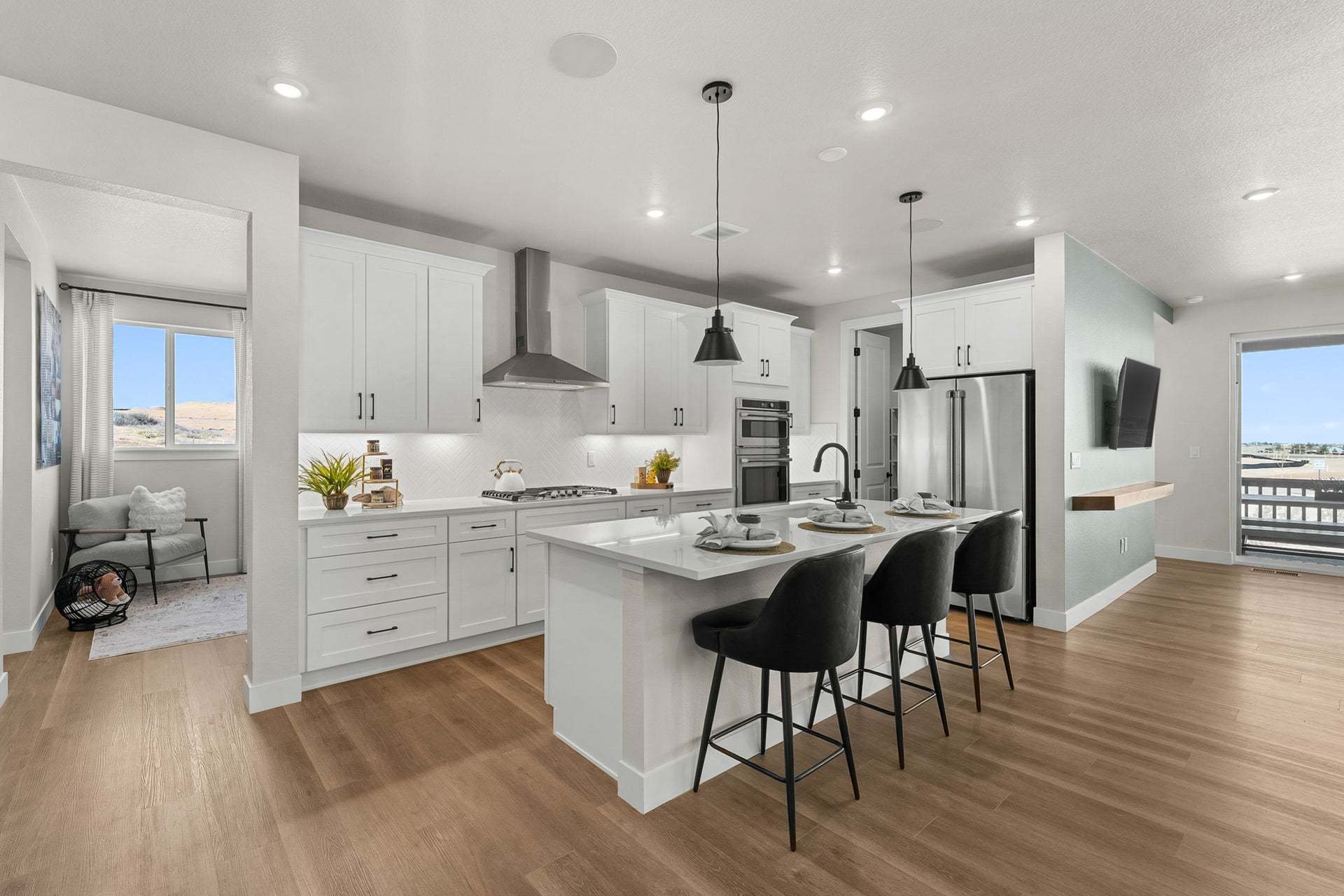 Kestrel at Tanterra by Trumark Homes in Parker, CO | Nightingale Model | Kitchen:Kestrel at Tanterra by Trumark Homes in Parker, CO | Nightingale Model | Kitchen
