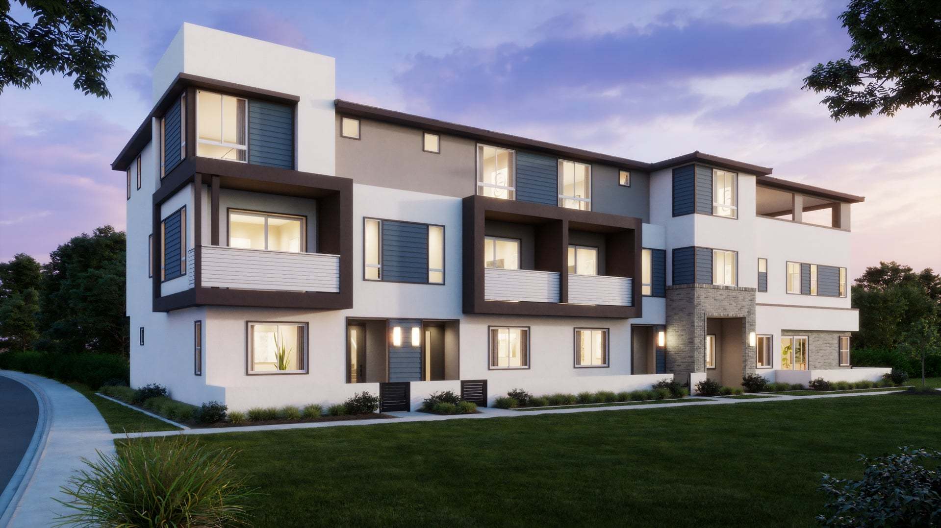 Andara at Luna Park | Exterior Rendering | Boutique | Irvine, CA