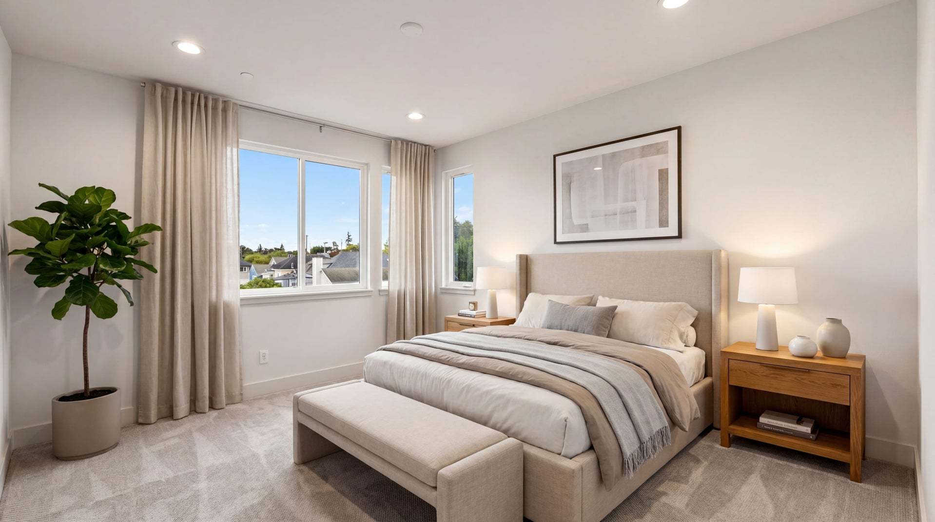 Skyline by Trumark Homes in Alameda, CA I Residence 5 I Primary Bedroom:Skyline by Trumark Homes in Alameda, CA I Residence 5 I Primary Bedroom