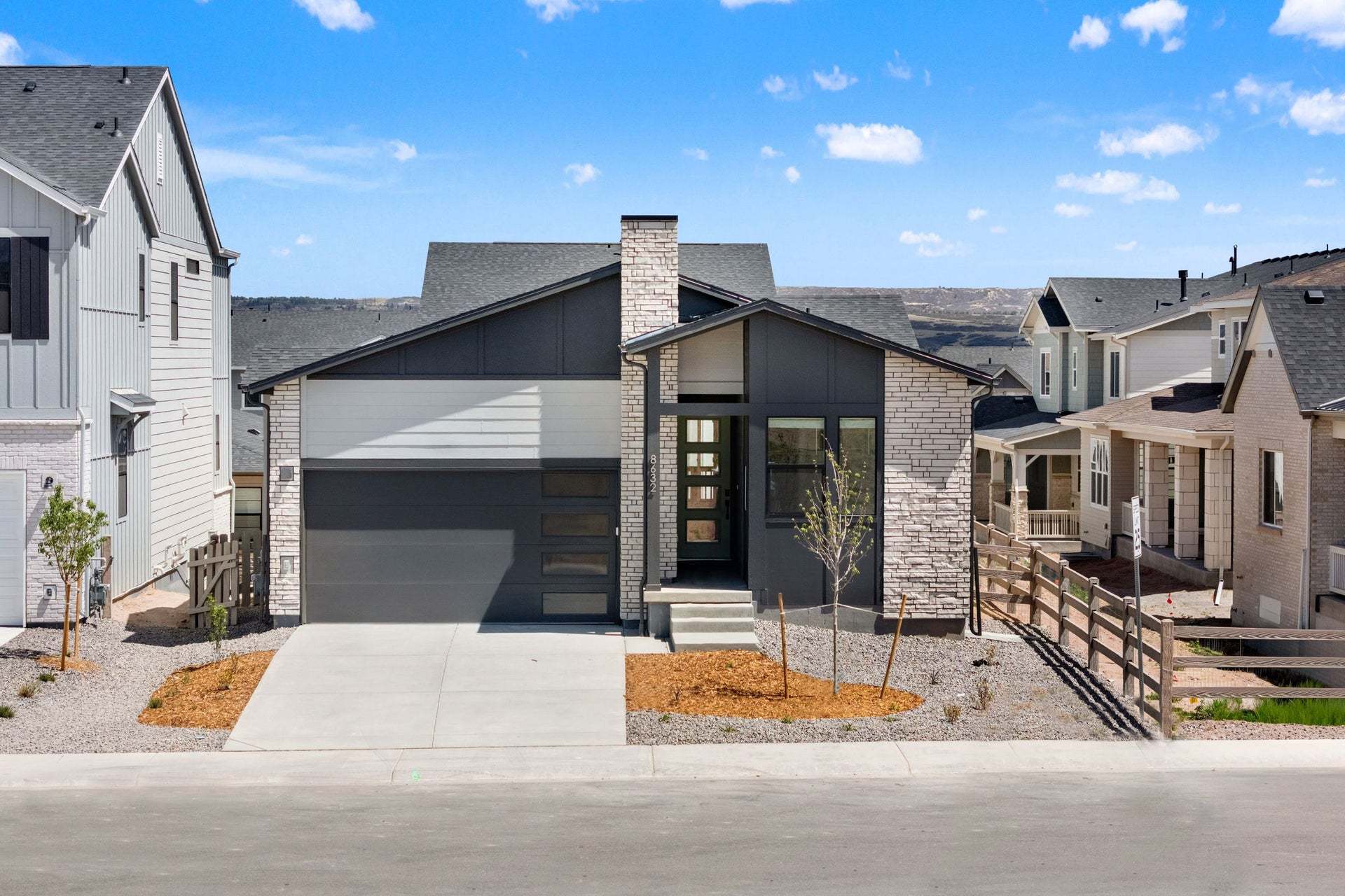 8632 Whiteclover Street | Harmony at Sterling Ranch by Trumark Homes | Plan 2 | Exterior:8632 Whiteclover Street | Harmony at Sterling Ranch by Trumark Homes | Plan 2 | Exterior