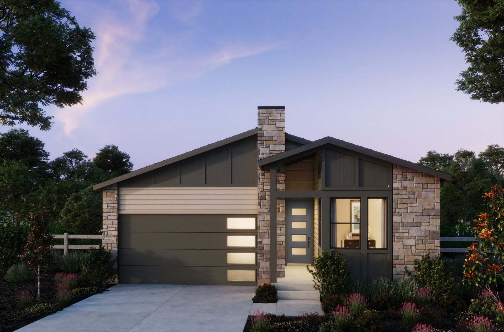 Harmony by Trumark Homes at Sterling Ranch | Plan 2 | Mid Centrury:Harmony by Trumark Homes at Sterling Ranch | Plan 2 | Mid Century