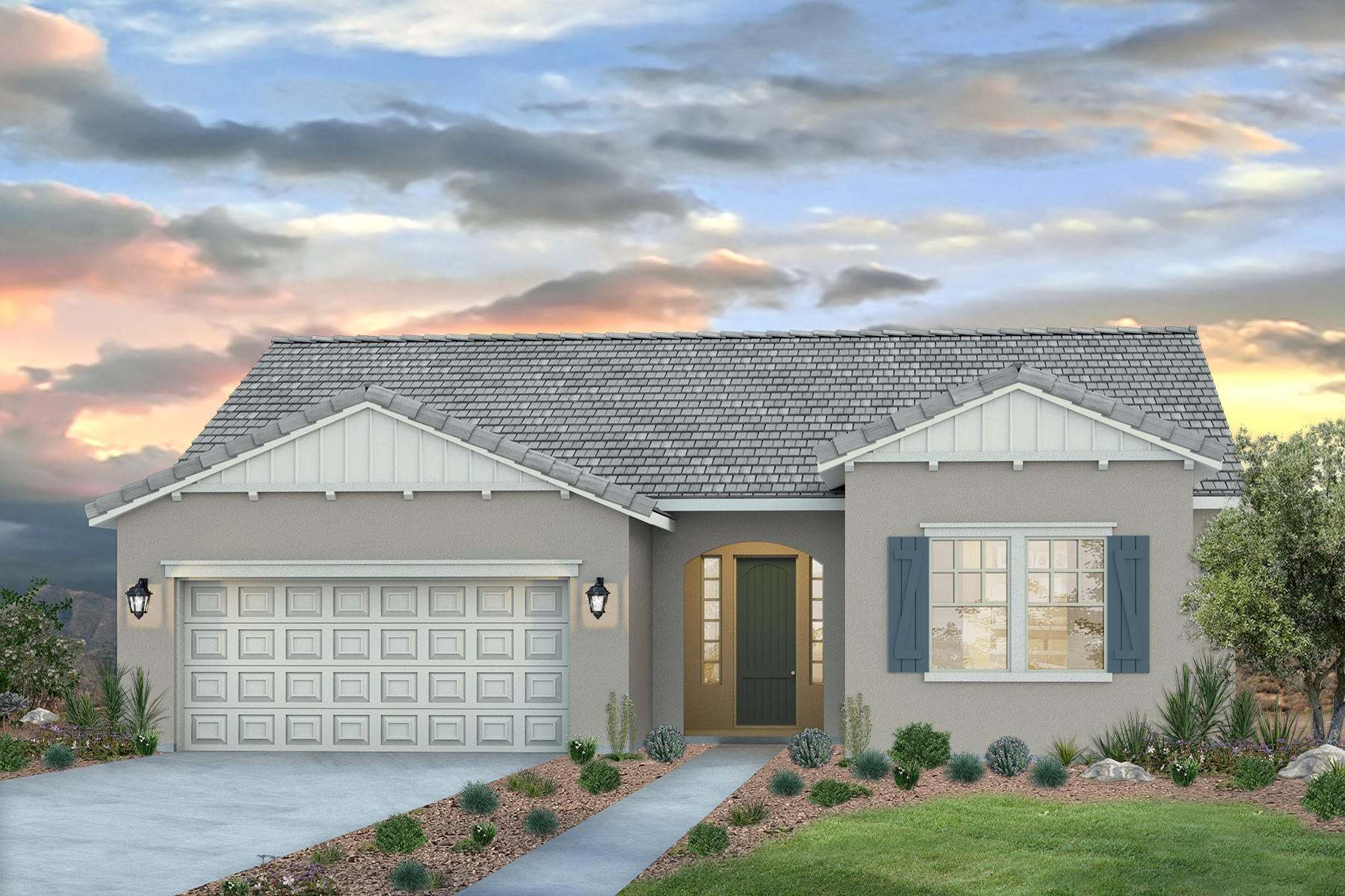 Reston at Artisan | Madera, CA:Reston Elevation A