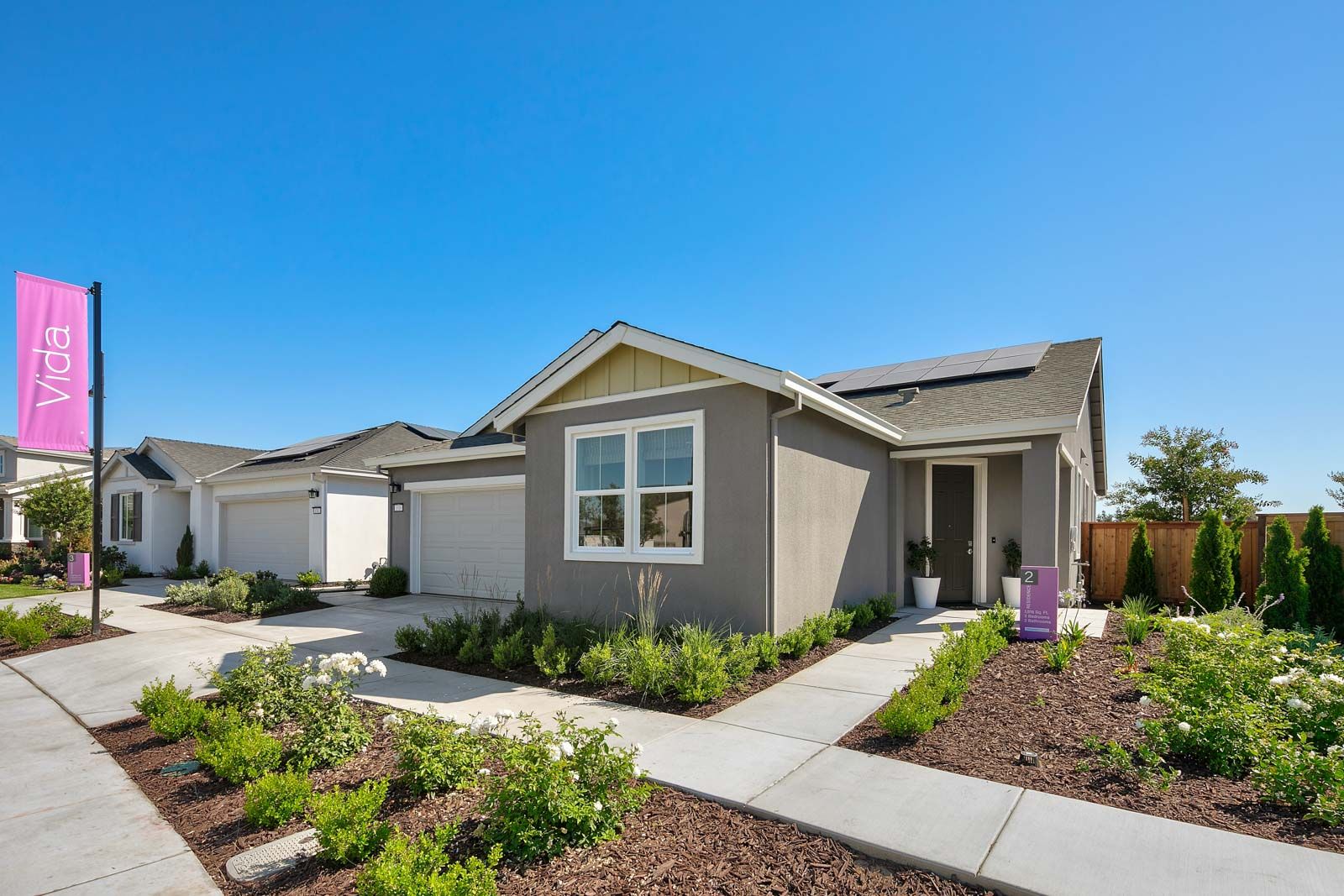 Exterior:Vida Residence 2 Model Home