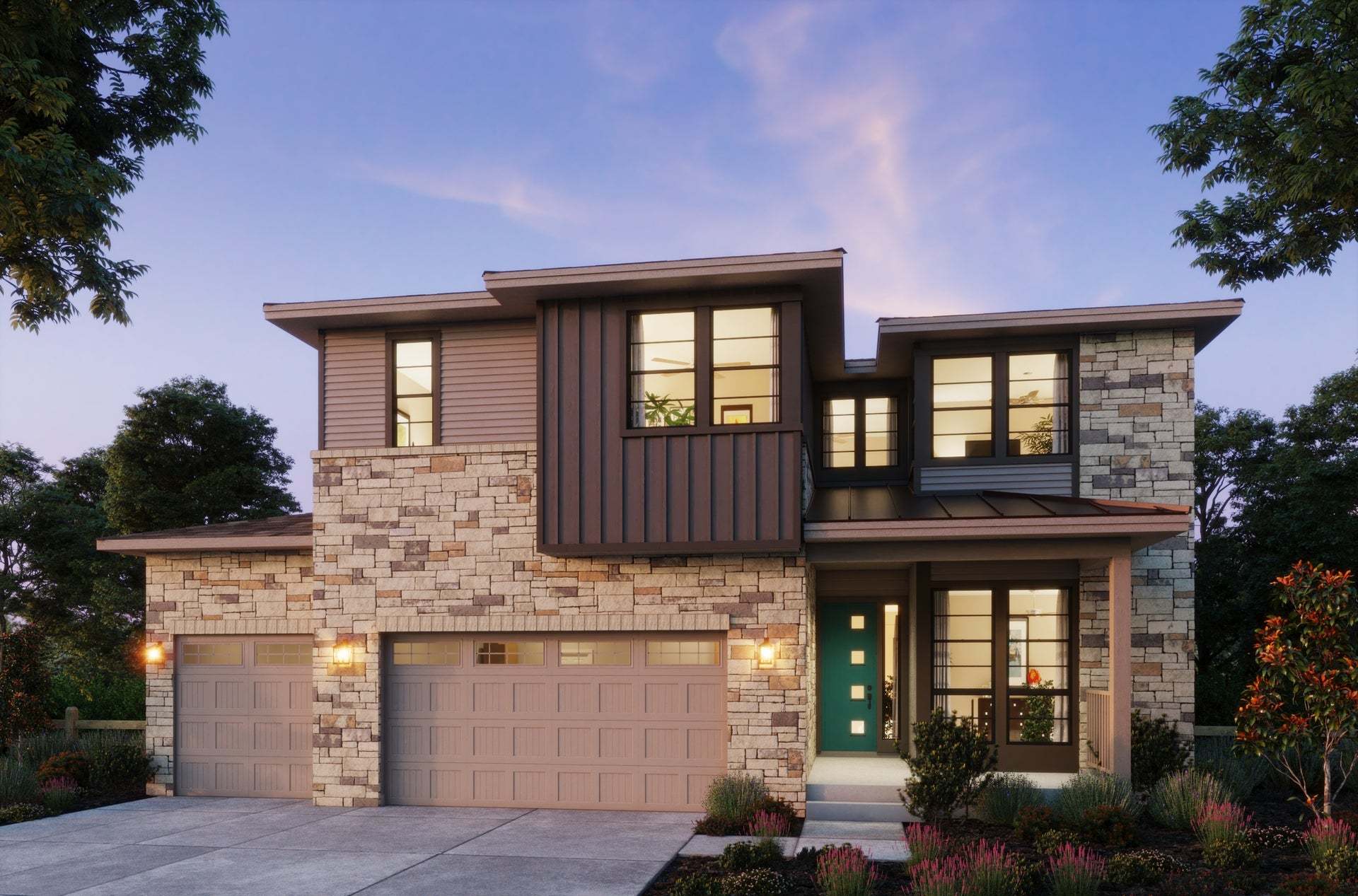 Kitchel Lake Plan 3B Elevation | Timnath, CO:Plan 3B Elevation