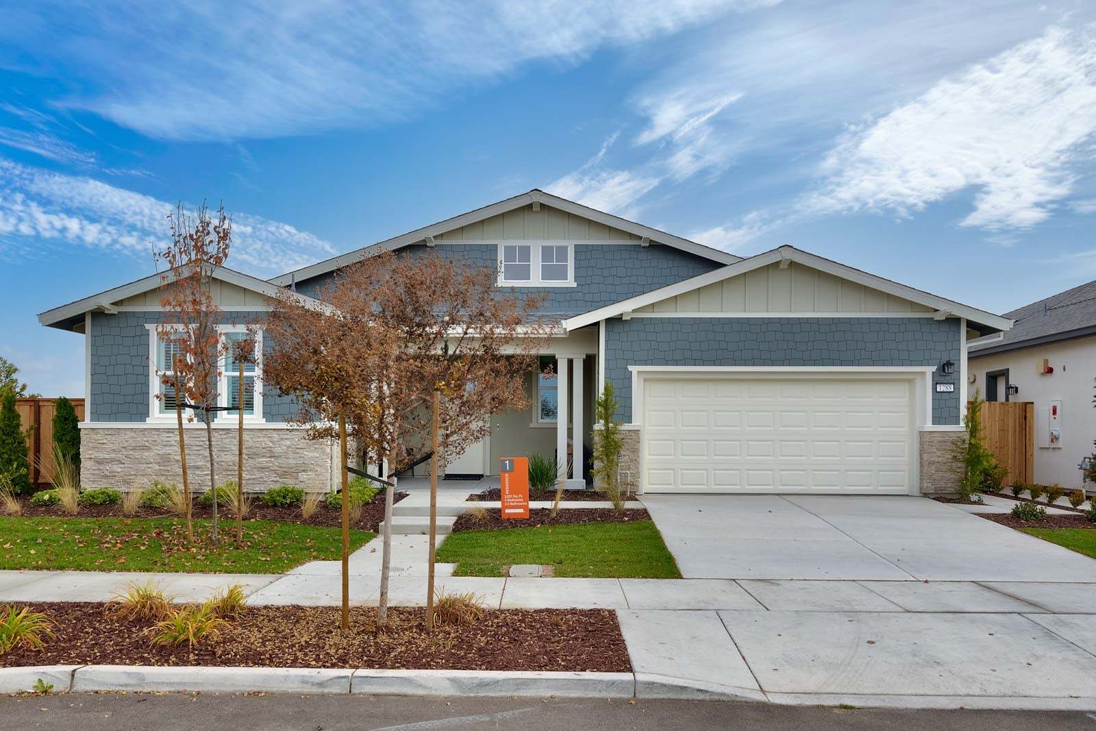 Exterior:Dawn Residence 1 Model Home