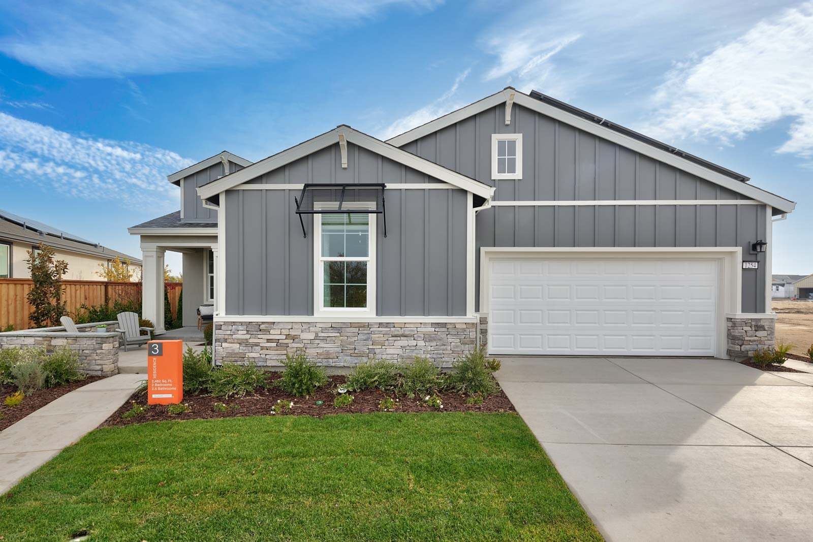 Exterior:Dawn Residence 3 Model Home