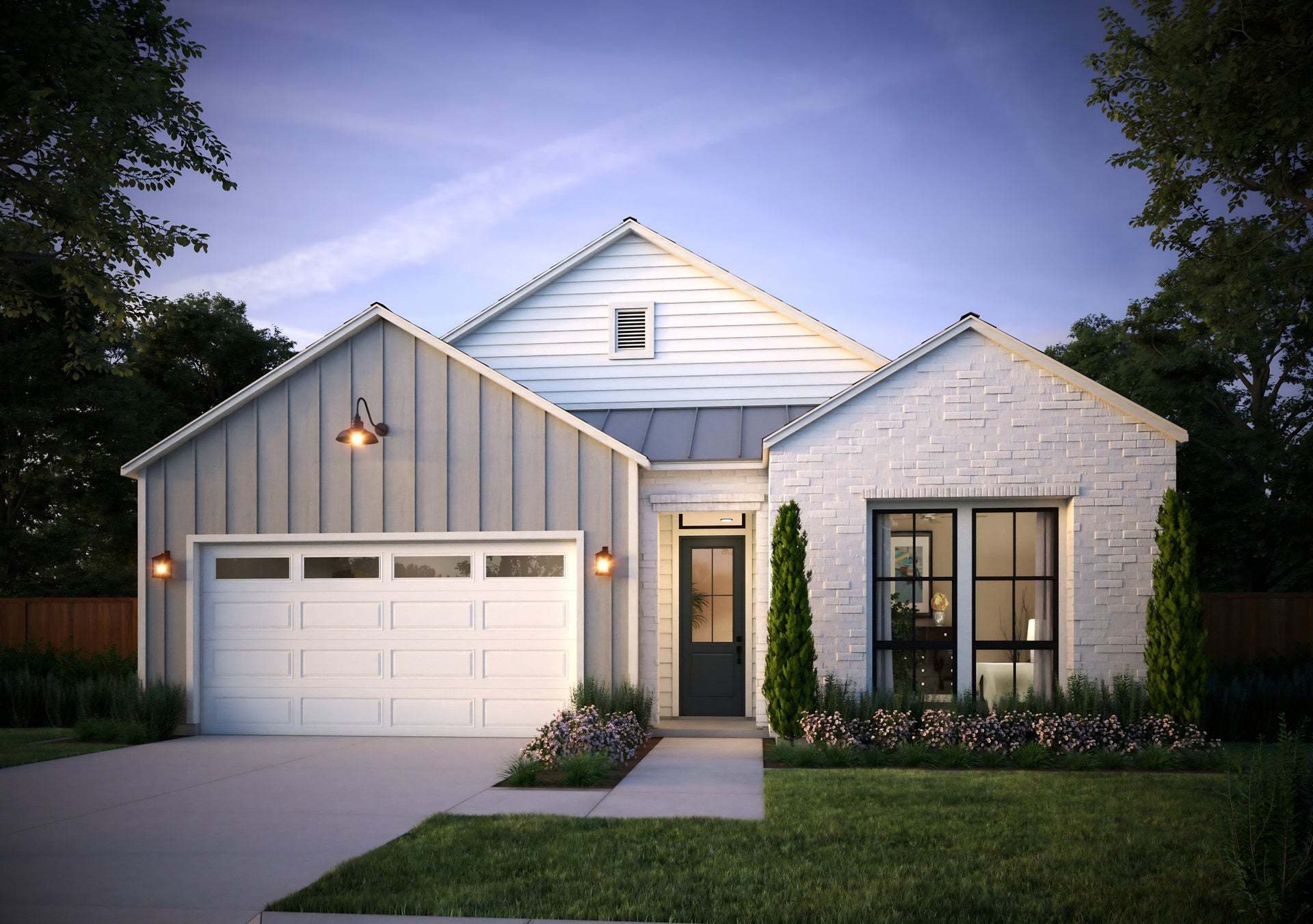 Festival at RainDance by Trumark Homes | Plan 1A | Modern Farmhouse:Festival at RainDance by Trumark Homes | Plan 1A | Modern Farmhouse