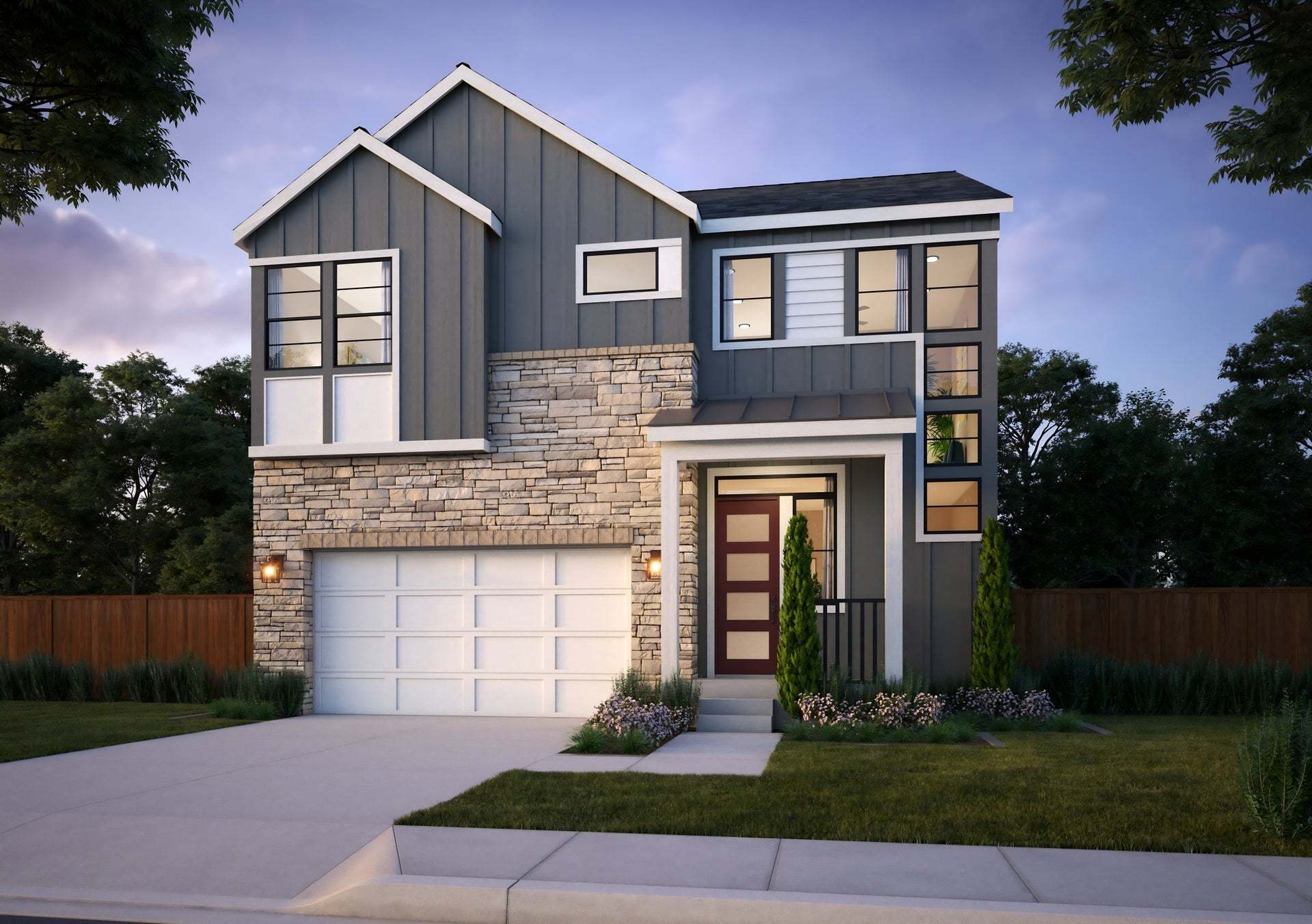 Festival at RainDance by Trumark Homes | Plan 6C | Modern Mountain:Festival at RainDance by Trumark Homes | Plan 6C | Modern Mountain