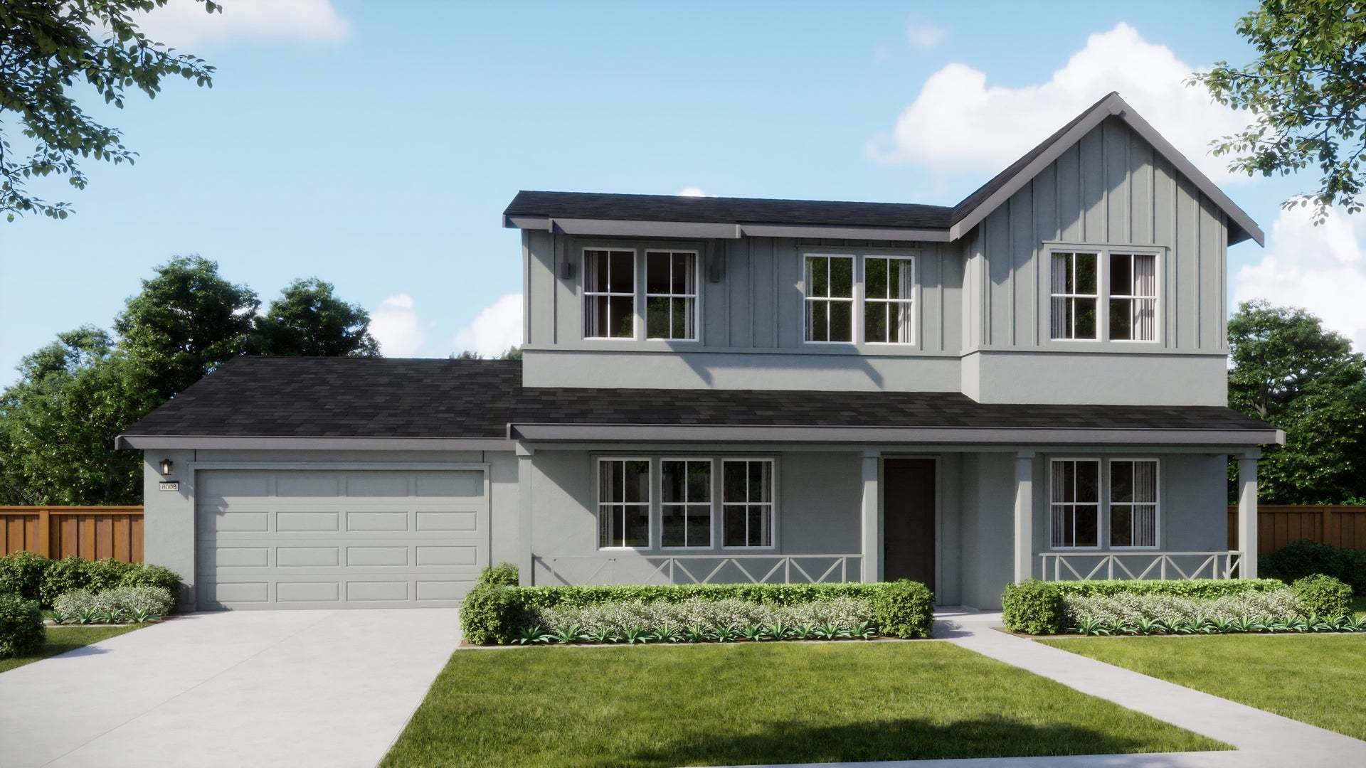 Exterior:Apricot Estates by Trumark Homes | Residence 2A | Farmhouse