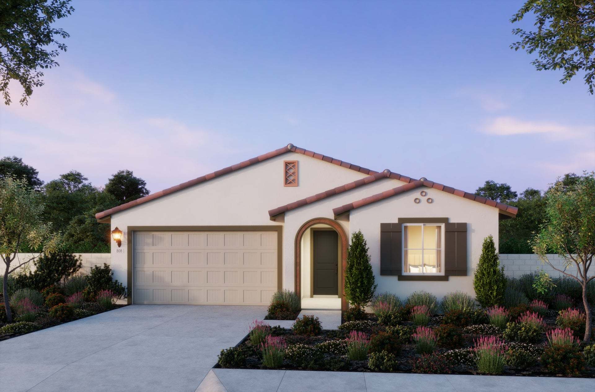 Oak at Shady View by Trumark Homes | Plan 1| Elevation A:Oak at Shady View by Trumark Homes | Plan 1| Elevation A