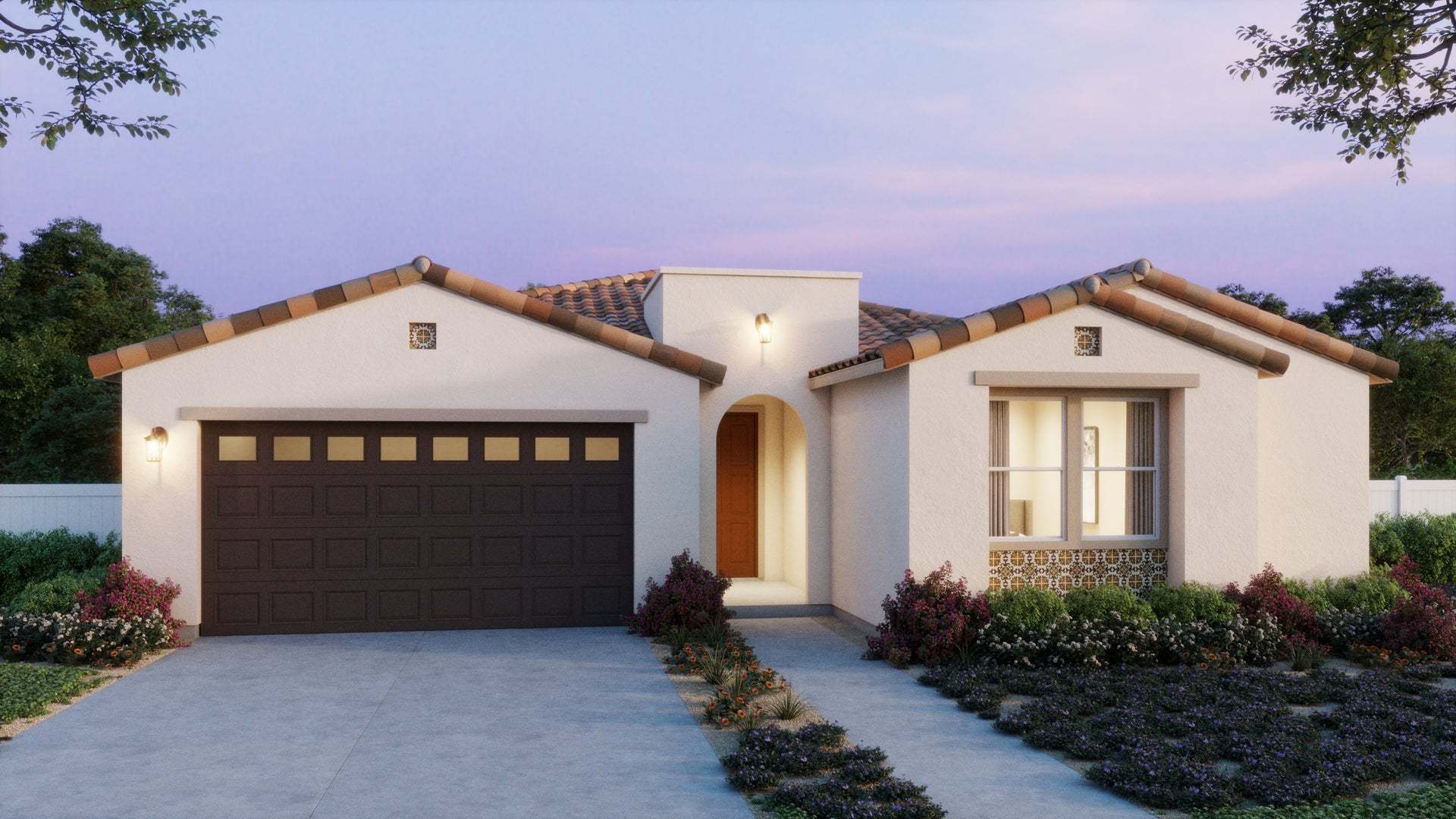 Exterior:Plan 1 | Spanish | Legacy at the Preserve