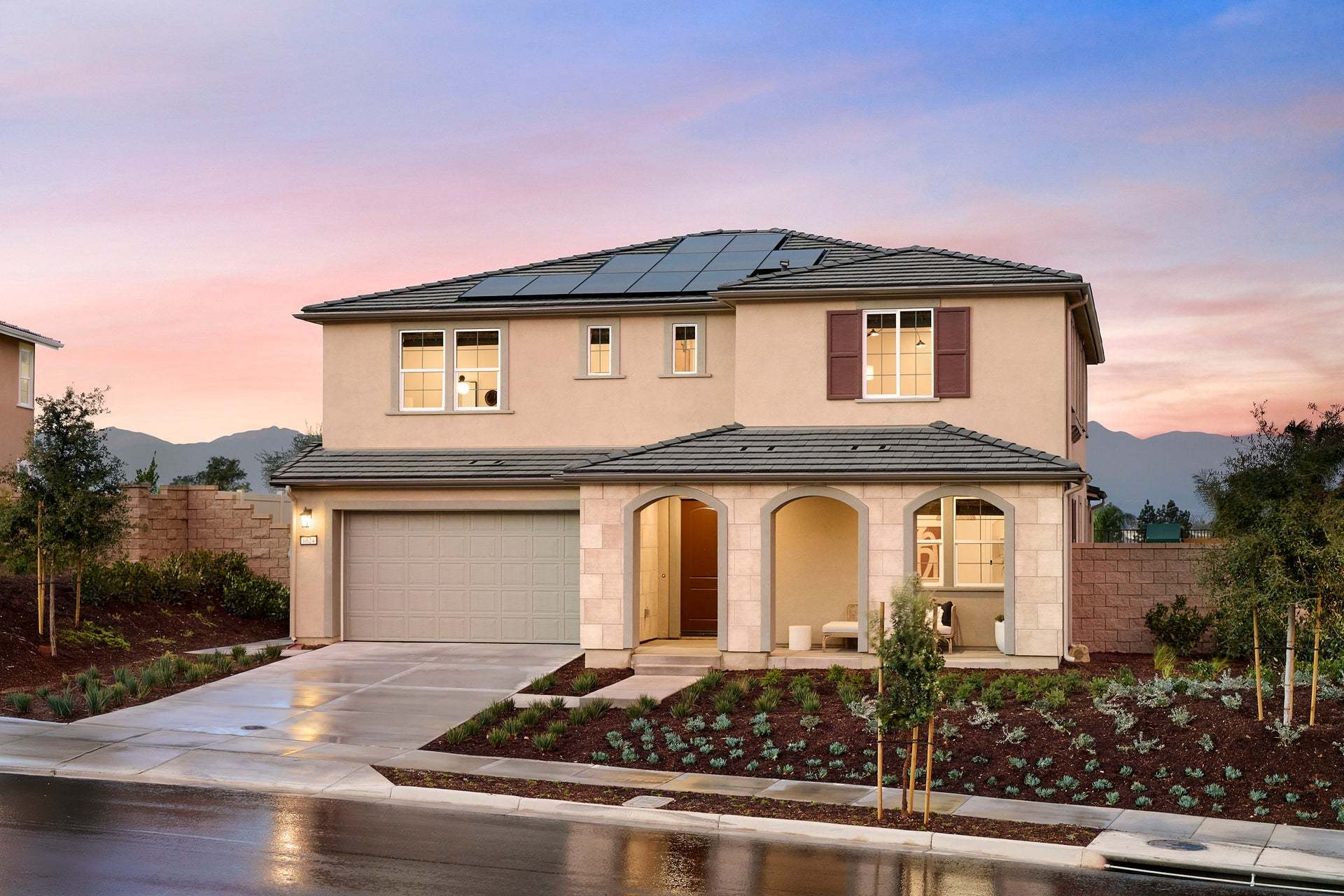 Sycamore at Shady View | Plan 4 | Elevation F:Sycamore at Shady View  | Plan 4 | Elevation F
