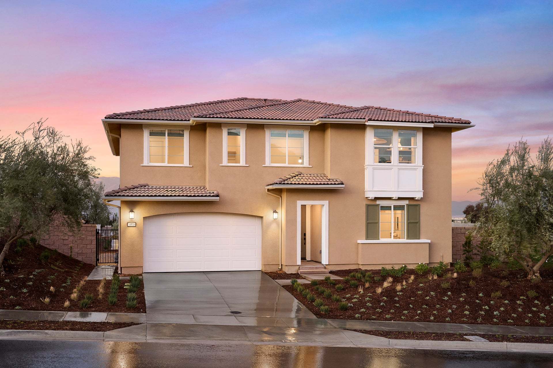 Sycamore at Shady View | Plan 5 | Elevation E:Sycamore at Shady View | Chino Hills, CA | Plan 5 | Elevation E