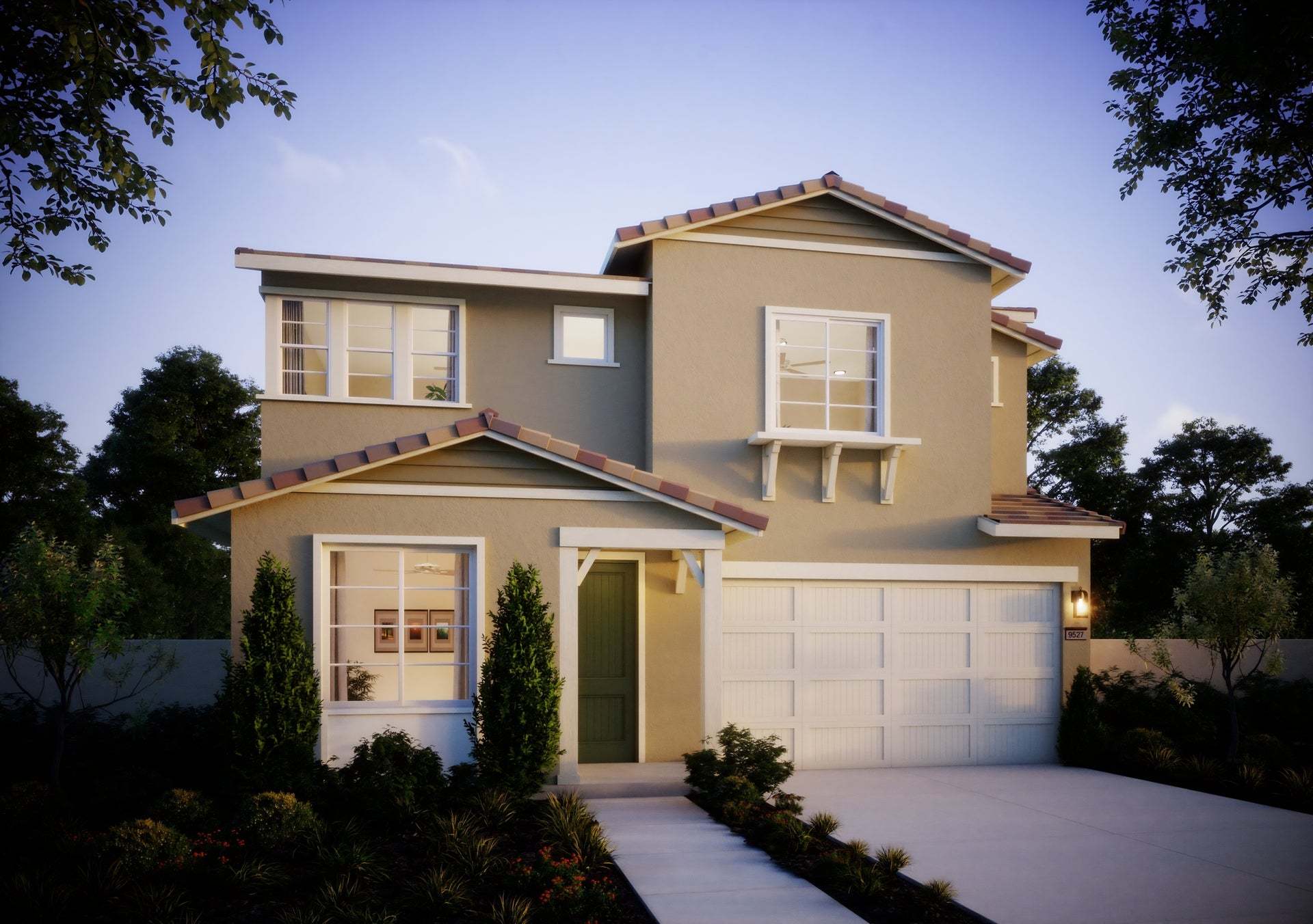 Plan 1C - Ranch - Sapphire:Sapphire by Trumark Homes | Plan 1-Ranch| Rancho Mission Viejo, CA