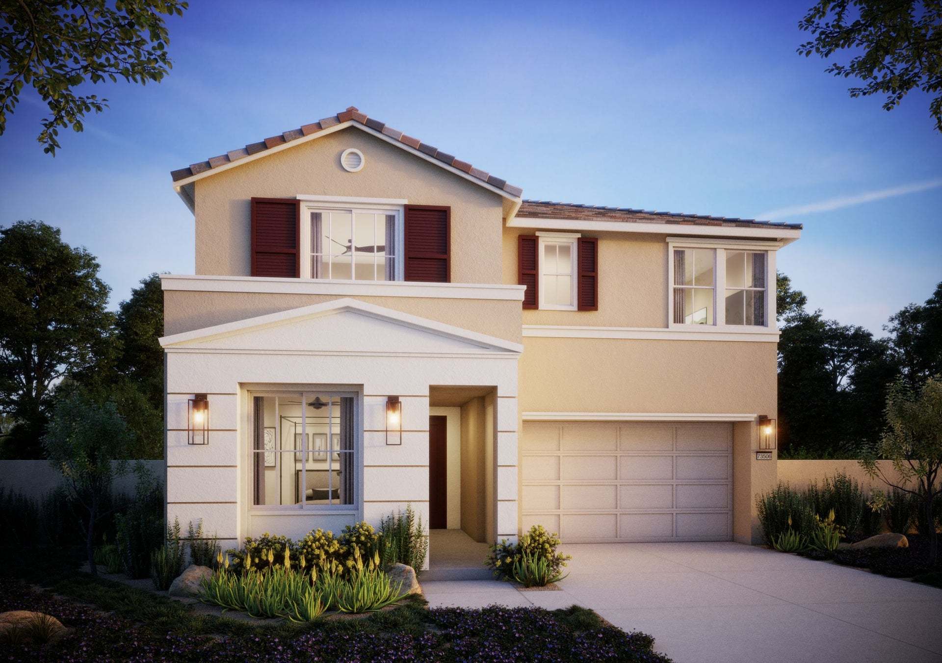 Exterior:Elevation A | Ranch Monterey