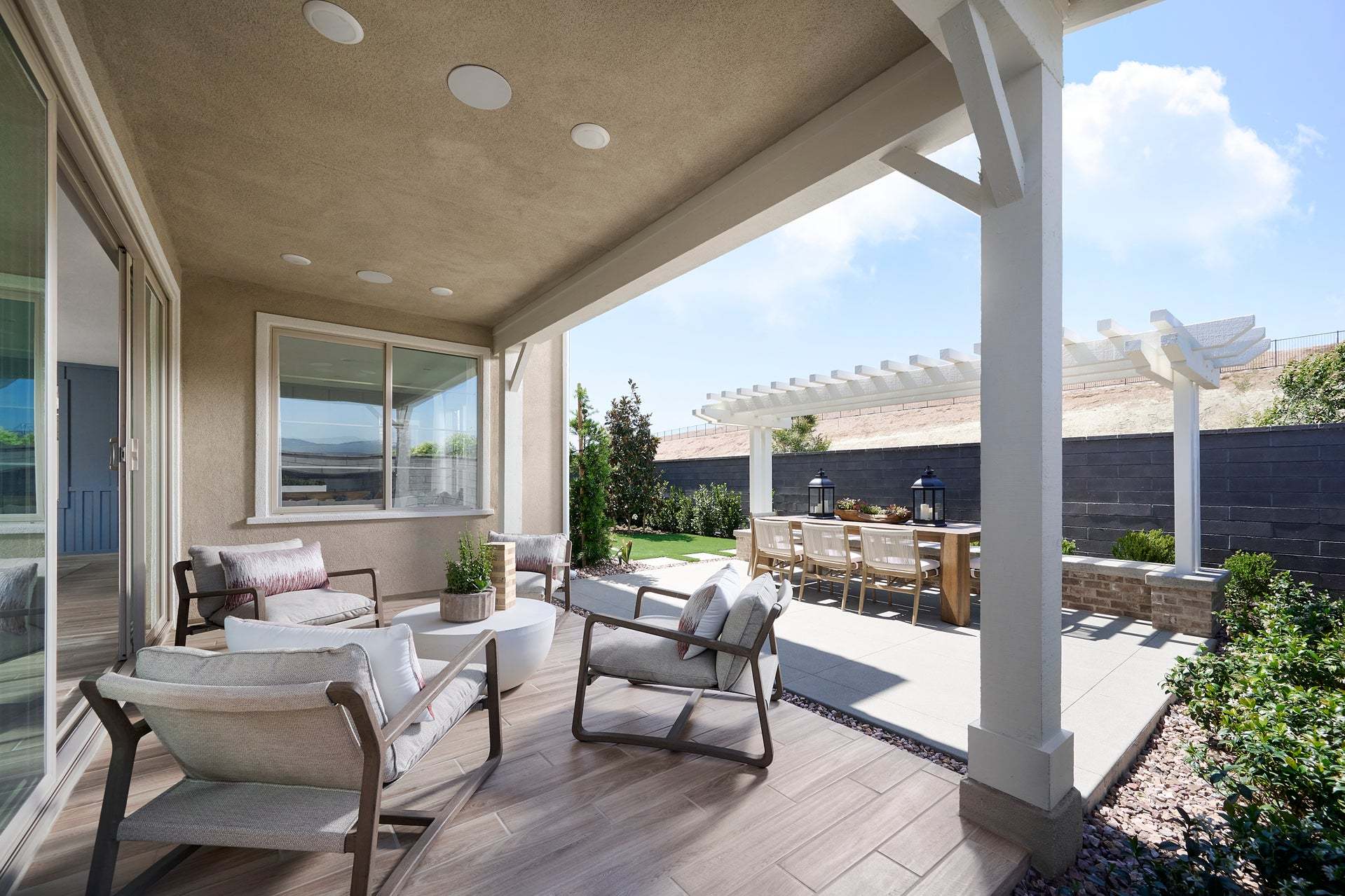 Sapphire at Rienda | Backyard | Plan 2 | Rancho Mission Viejo, CA:Sapphire at Rienda | Backyard | Plan 2 | Rancho Mission Viejo, CA