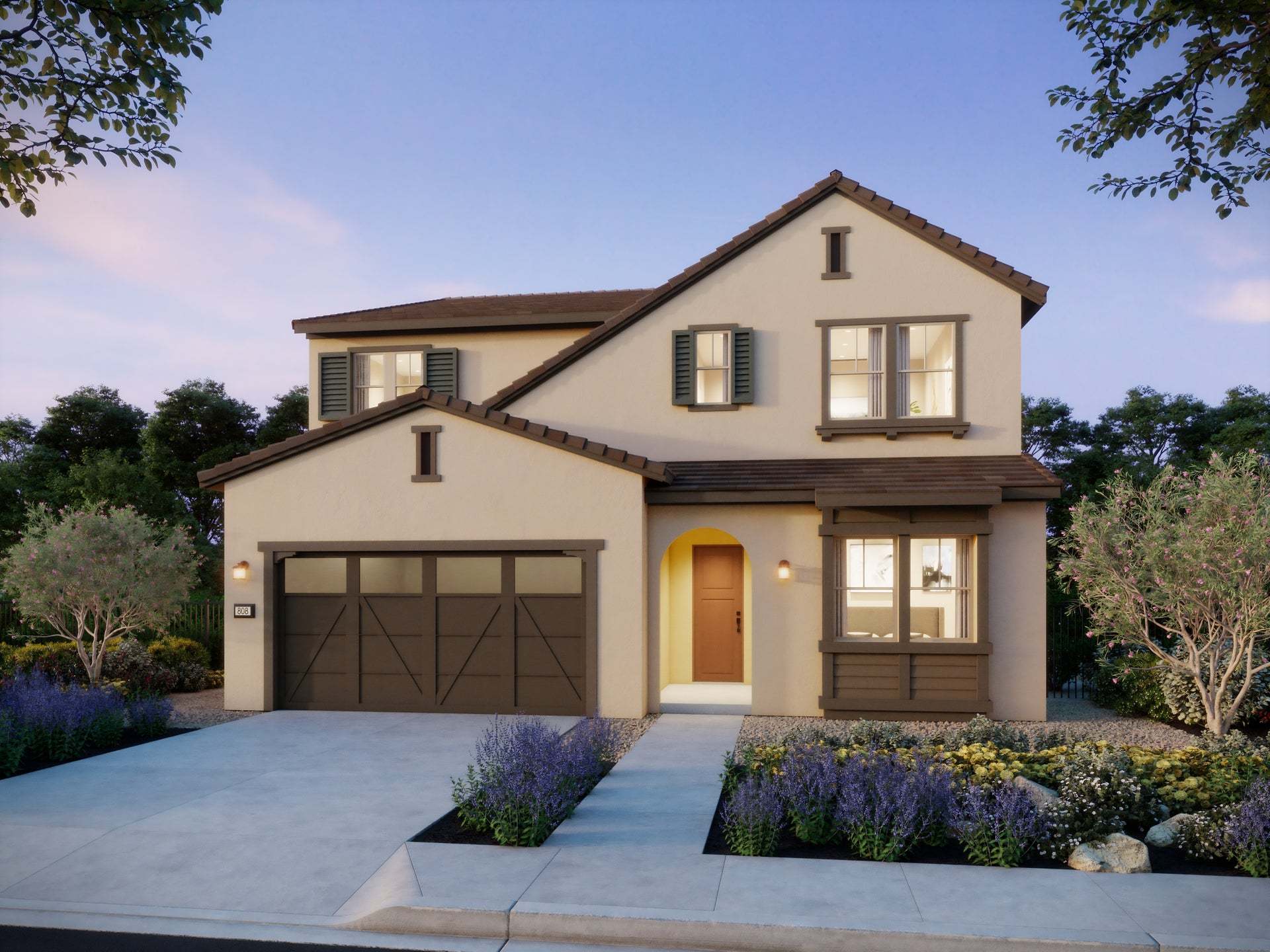 Serenity Grove By Trumark Homes |Plan 1 Model Renderings| Chino Hills, CA:Serenity Grove By Trumark Homes |Plan 1 Model Renderings| Chino Hills, CA