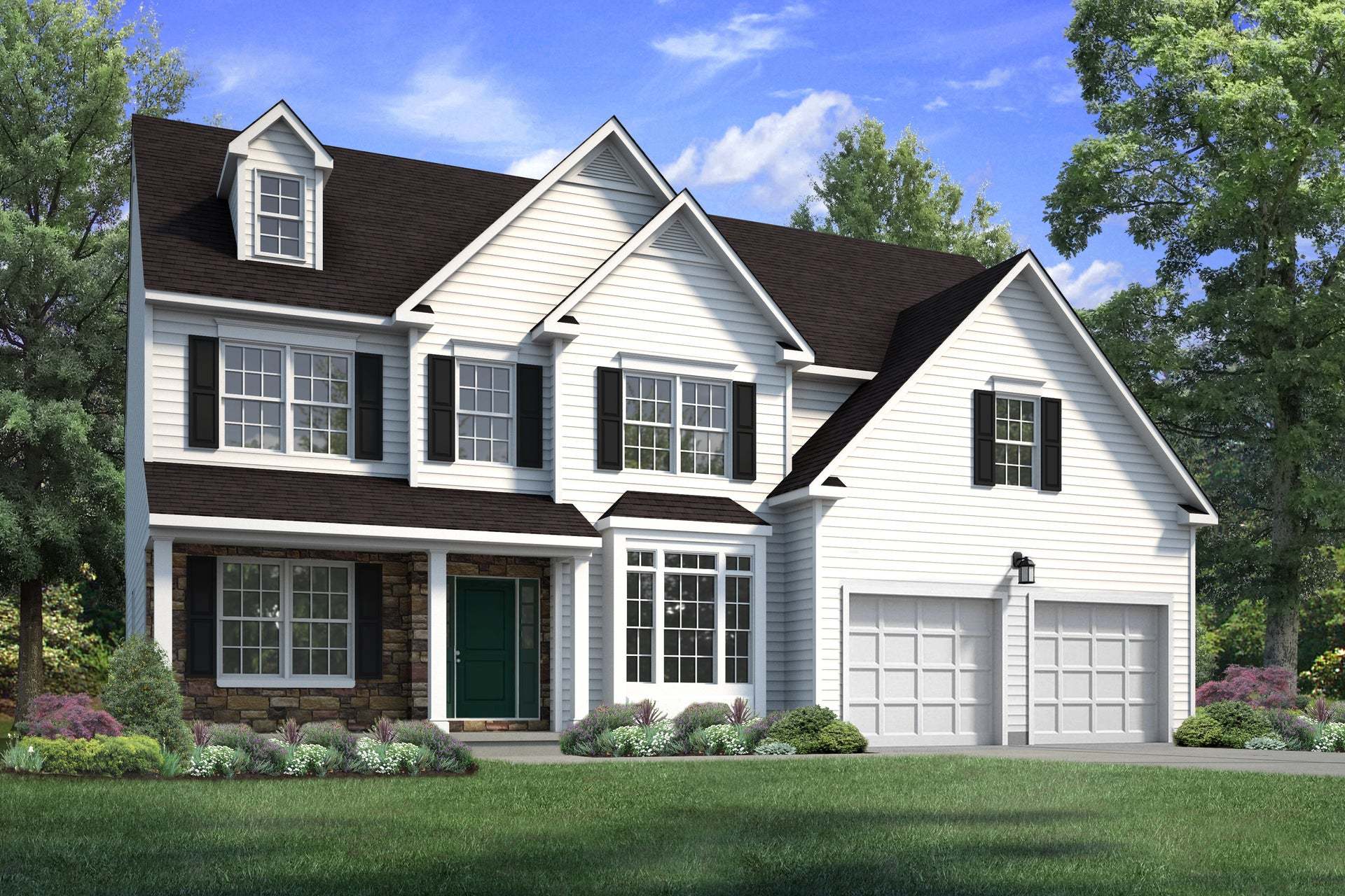 Exterior:Traditional Elevation