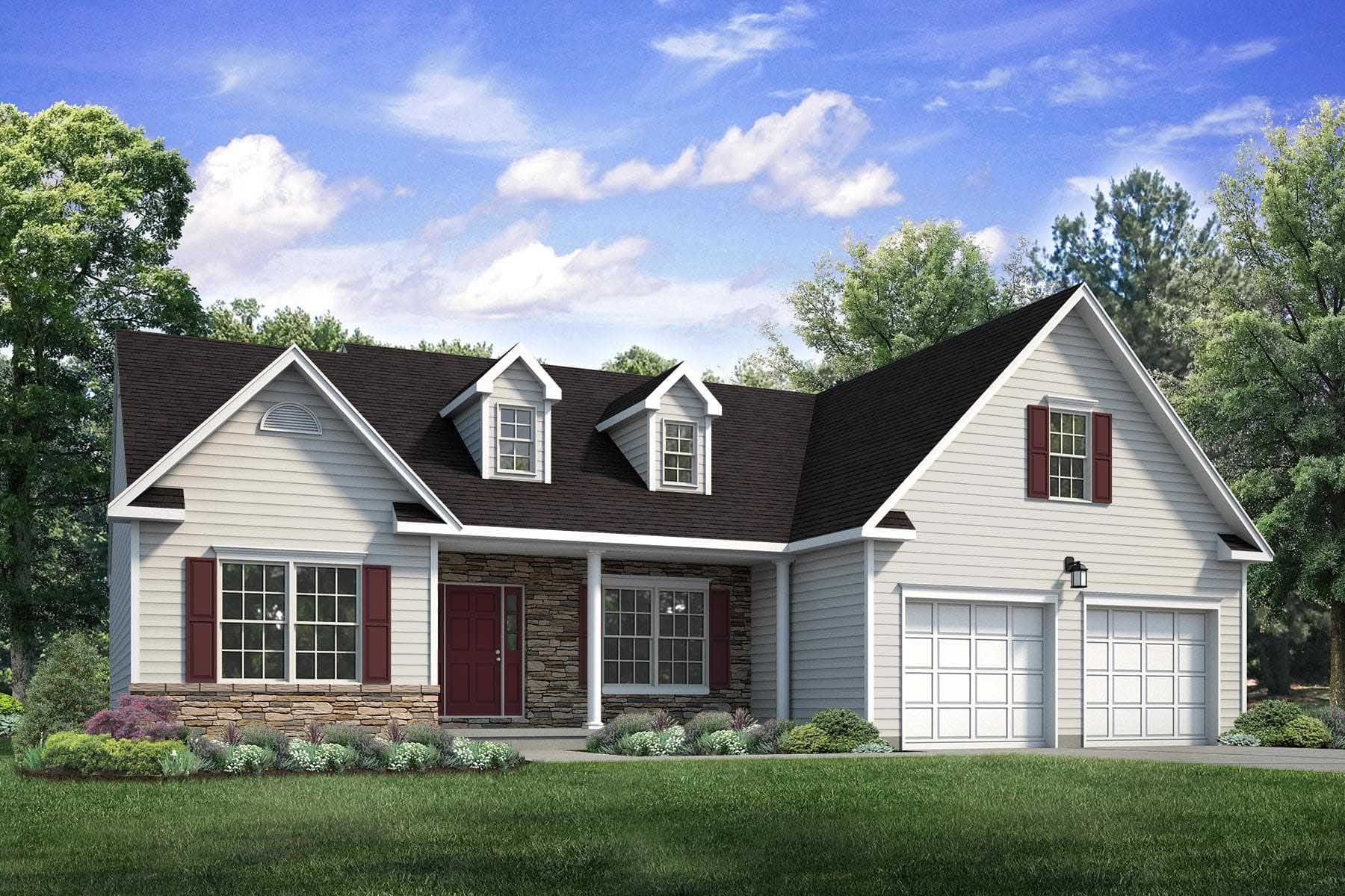 Exterior:Traditional Elevation